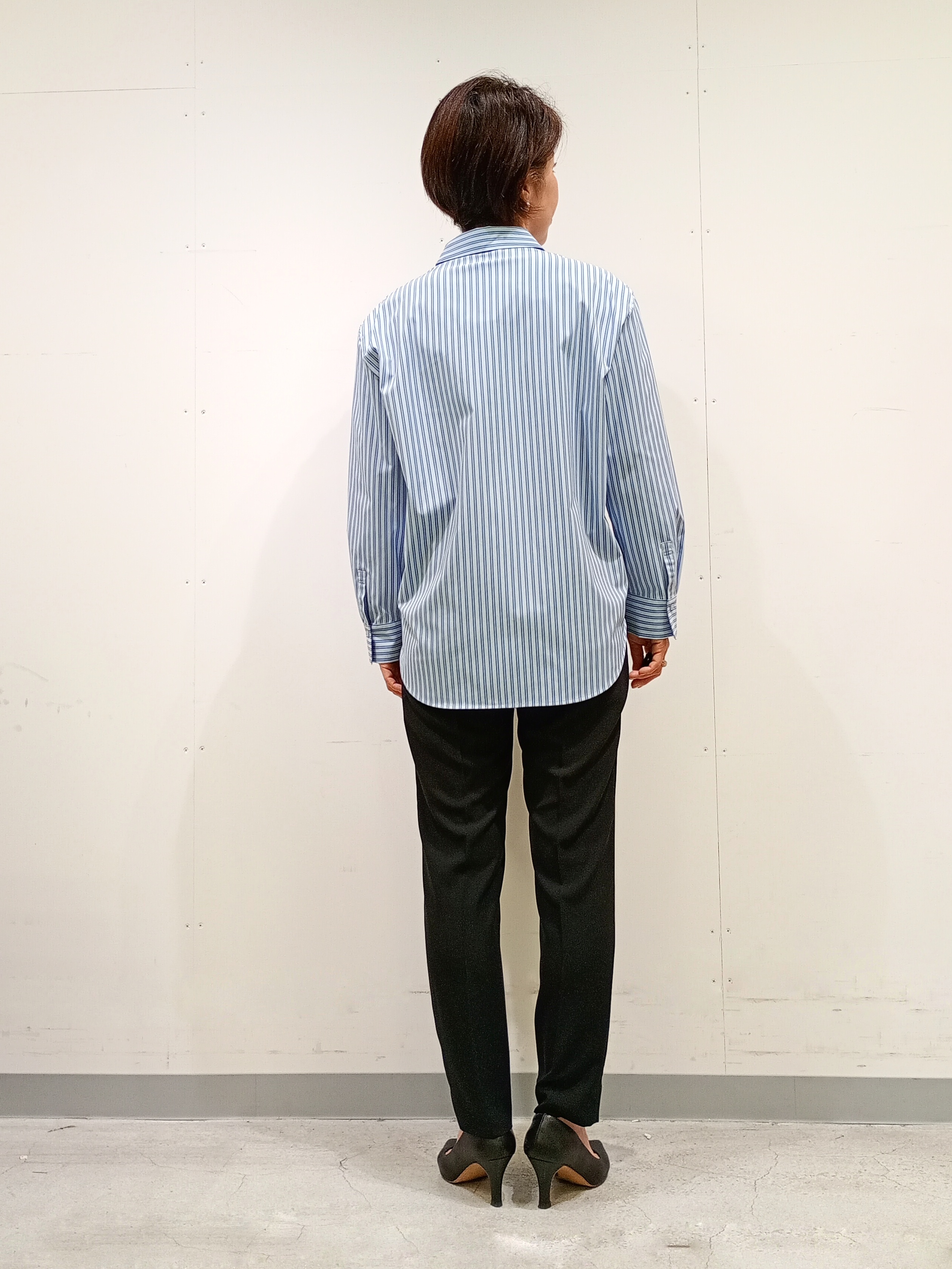 Kさんの「INDIVI｜【UV／接触冷感／高ストレッチ】フロントタックシャツ」を使ったコーディネート