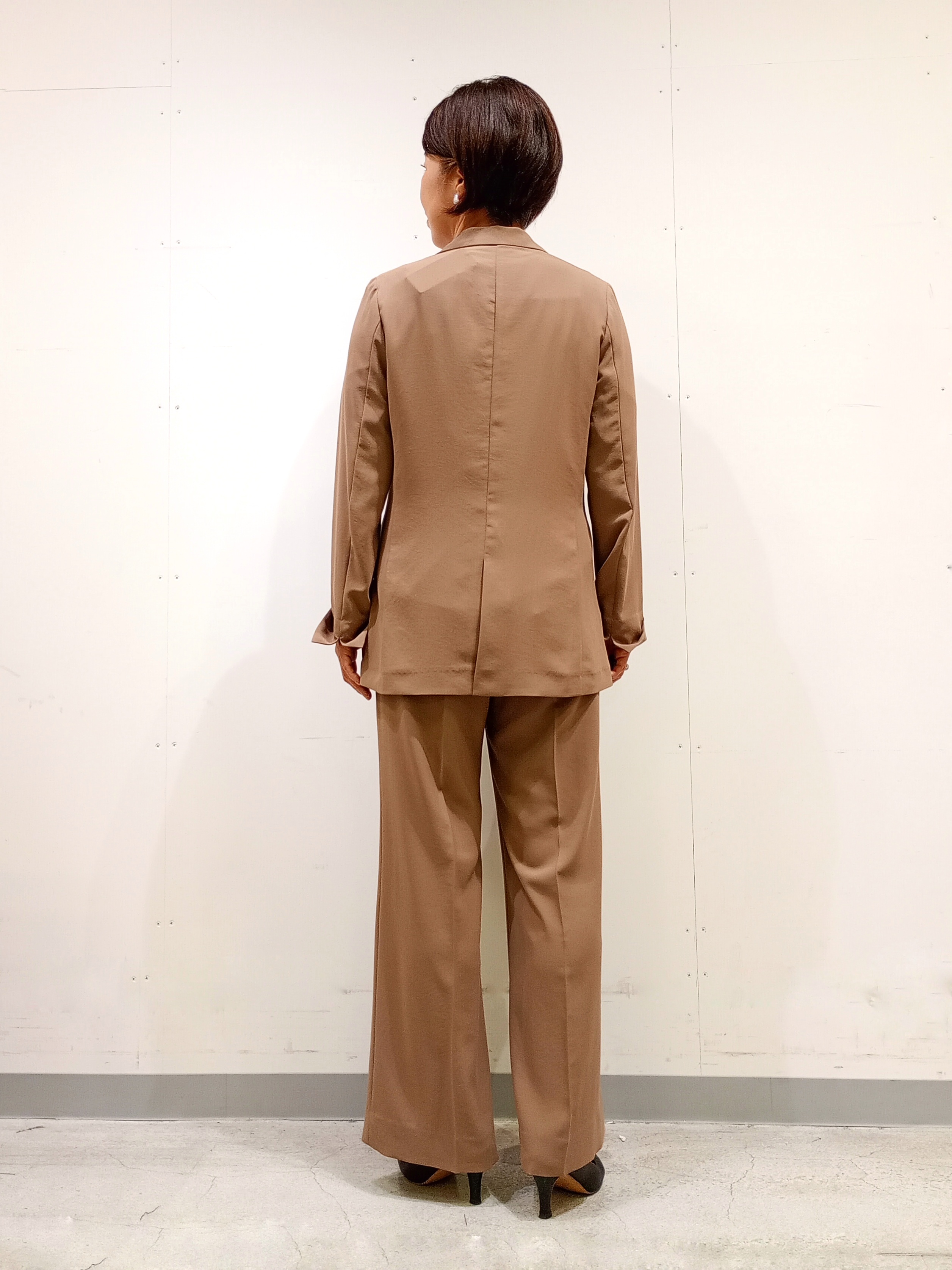 Kさんの「INDIVI｜【新作登場！着る日傘】 ダブルジャケット」を使ったコーディネート