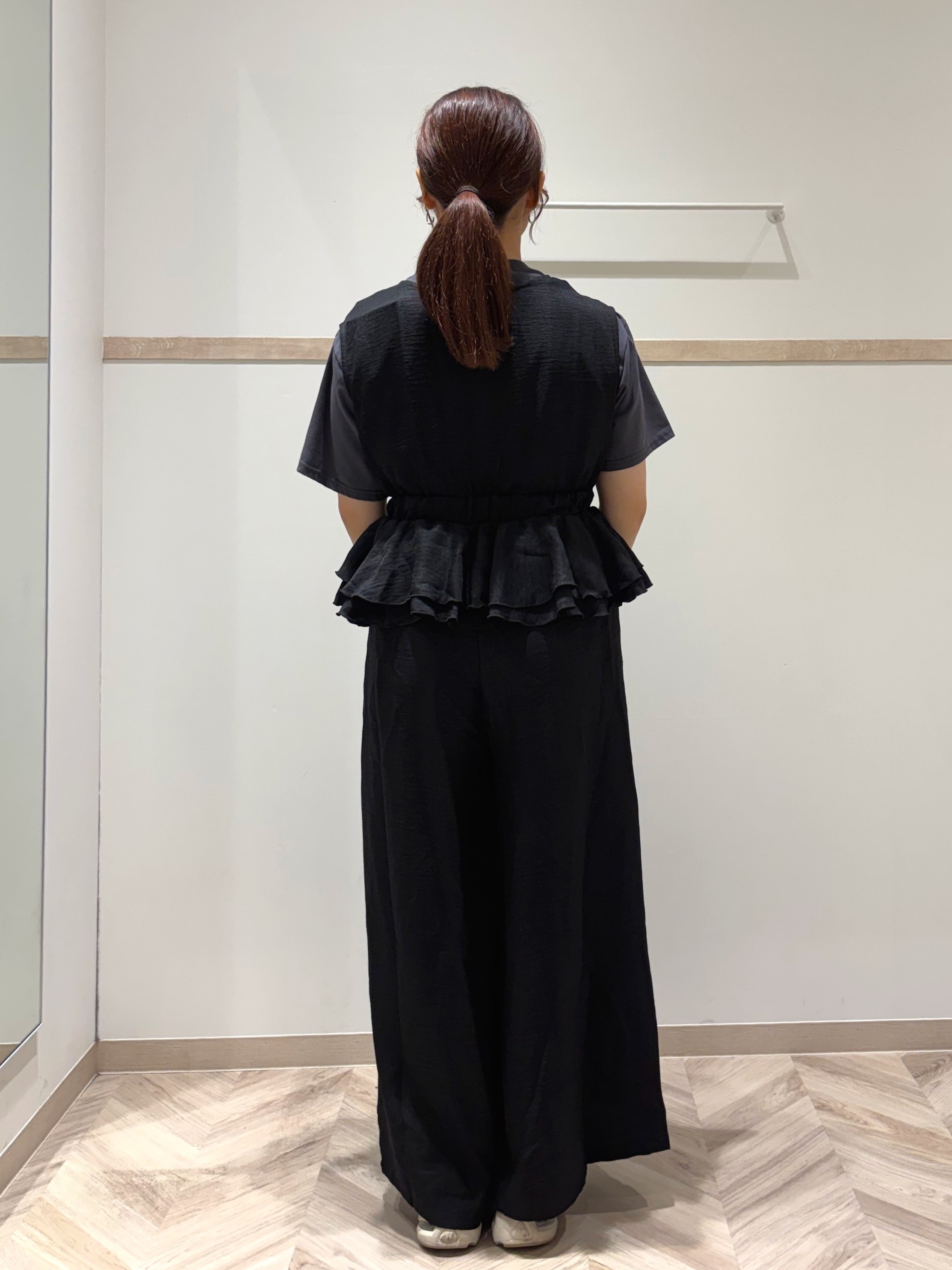 donpiさんの「SHOO･LA･RUE｜【ひんやり/S-LL】選べる4柄　デイリー使いにぴったりな 大人の頼れるTシャツ」を使ったコーディネート