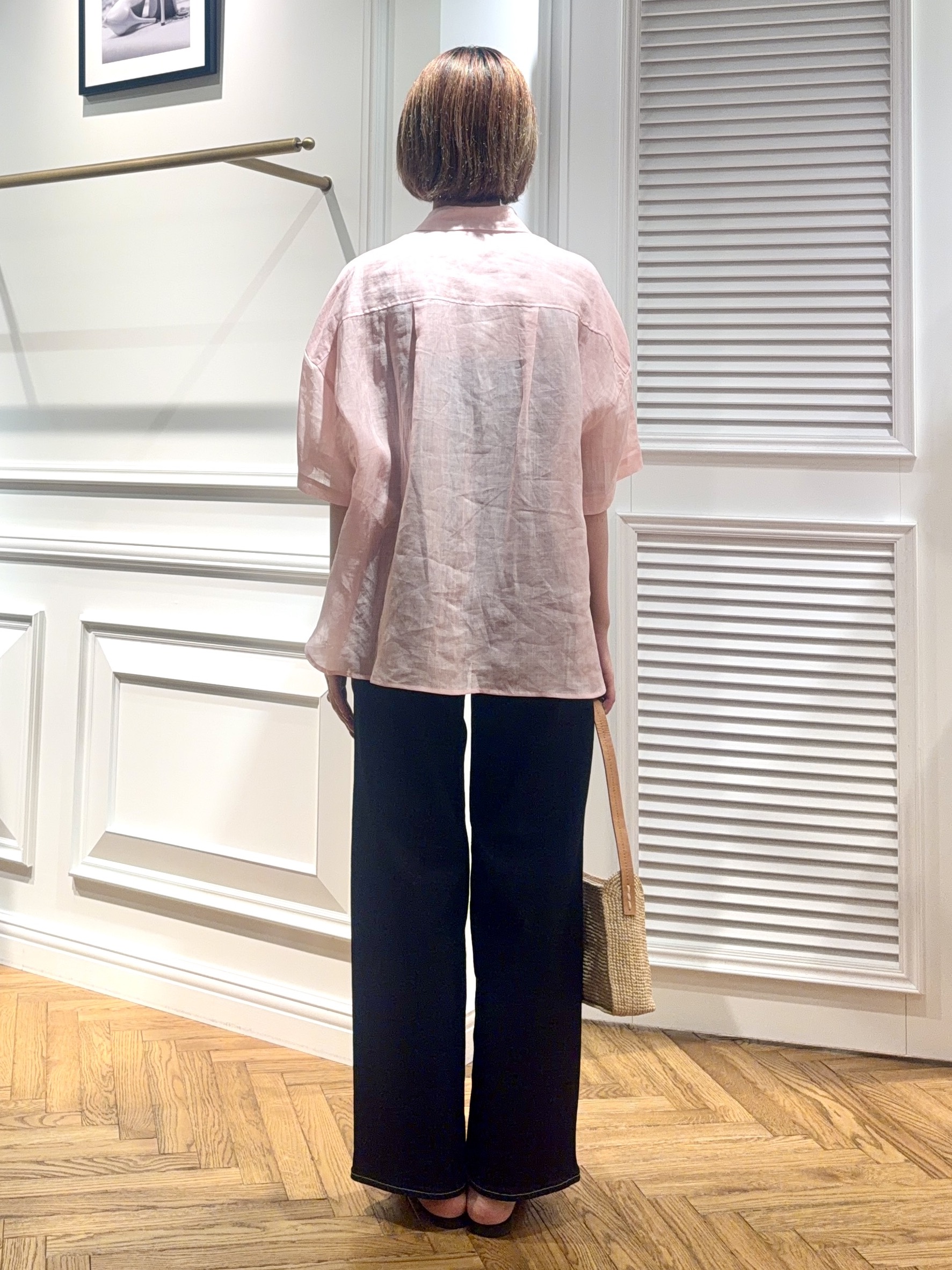 renaさんの「DRESSTERIOR｜ピュアラミー シャツ」を使ったコーディネート