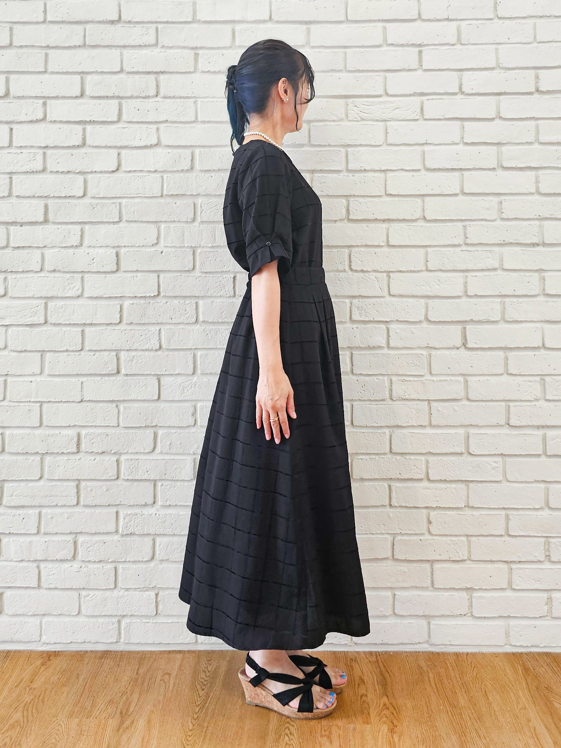 ゆゆさんの「SHOO･LA･RUE｜ねじりまが～るサンダル」を使ったコーディネート