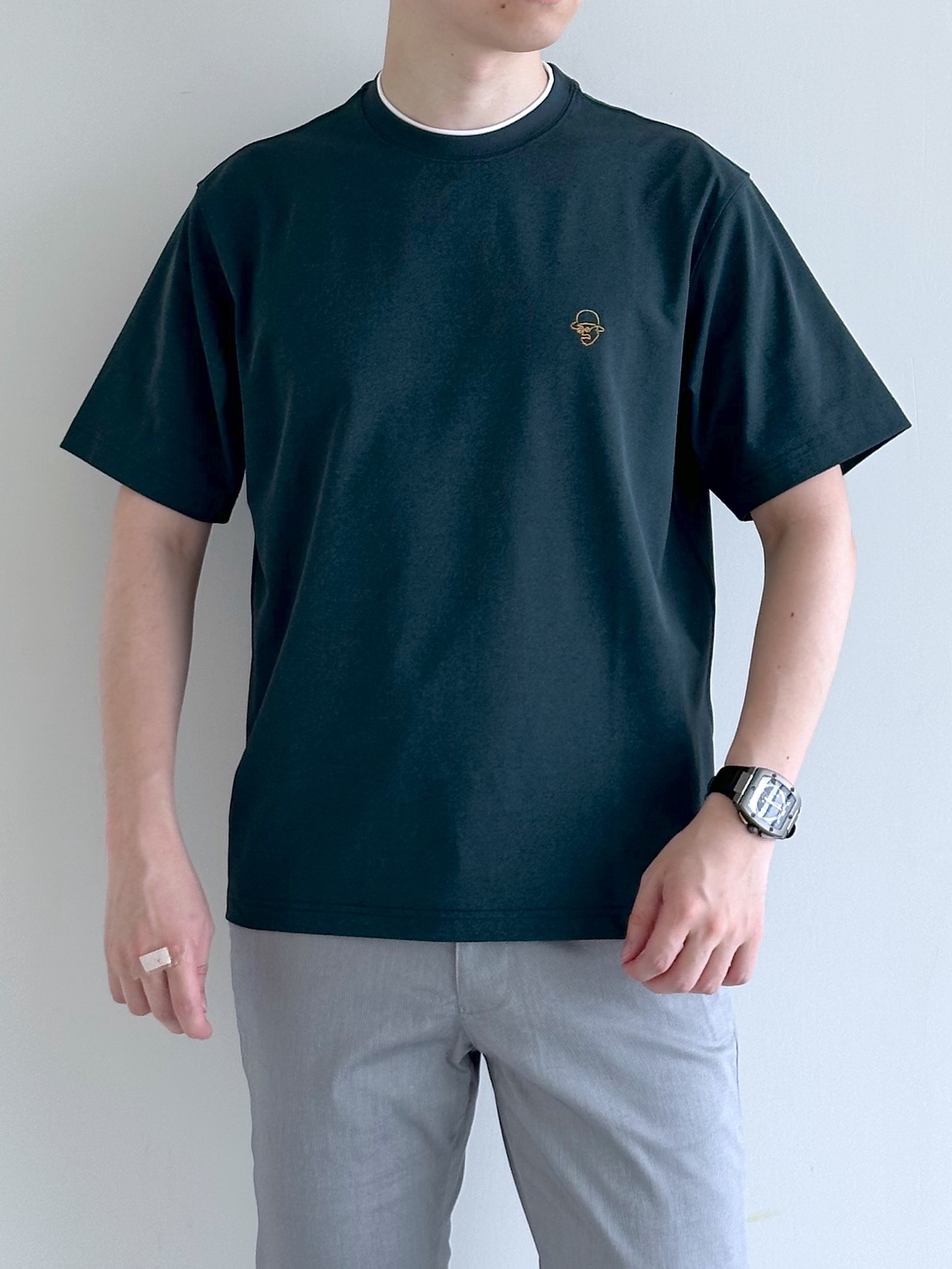 イッシーさんの「TAKEO KIKUCHI｜【日本製】JFP DotAir（R）リゾートプリント半袖シャツ」を使ったコーディネート