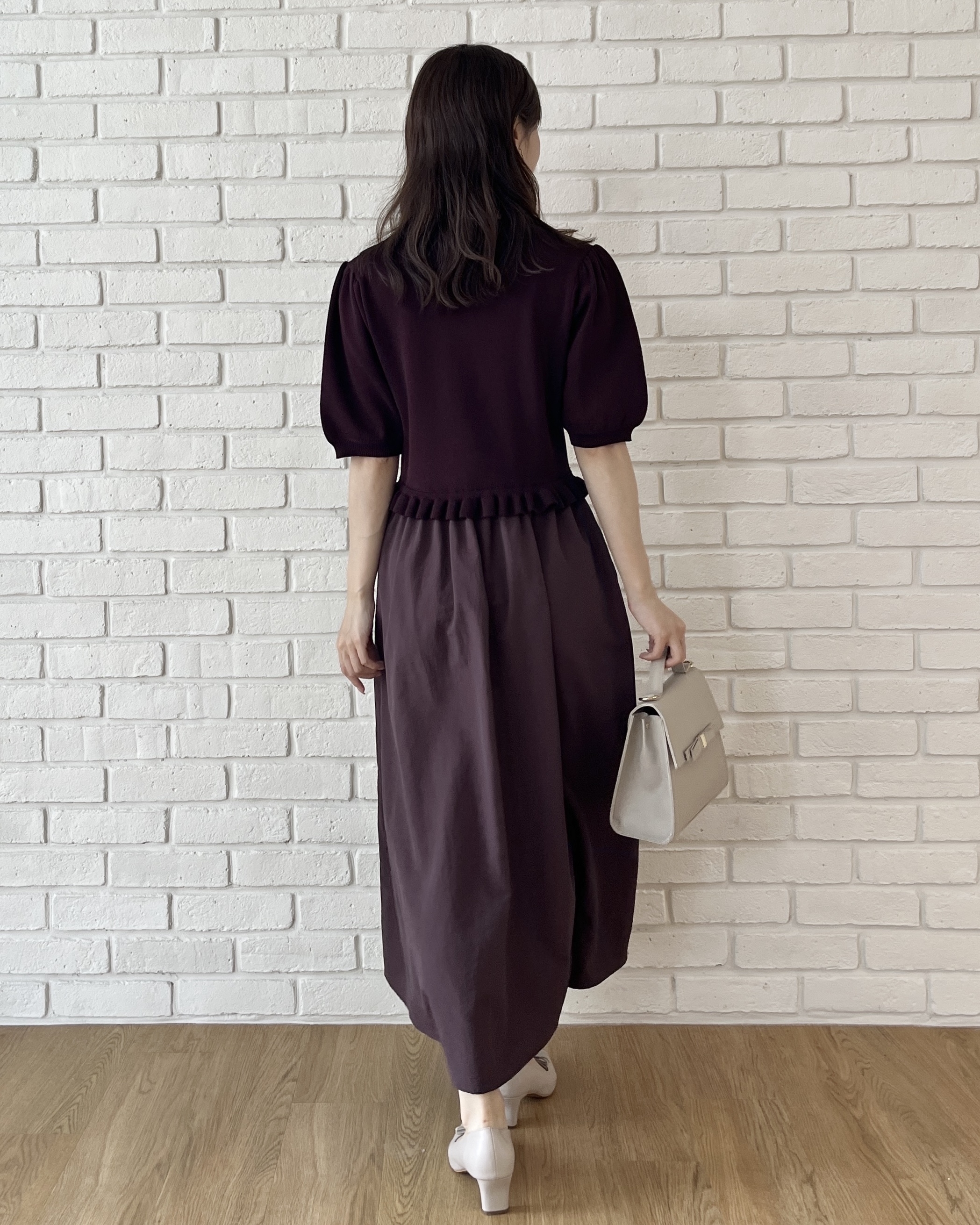 はばさんの「Couture brooch｜ダブルリボンパンプス」を使ったコーディネート