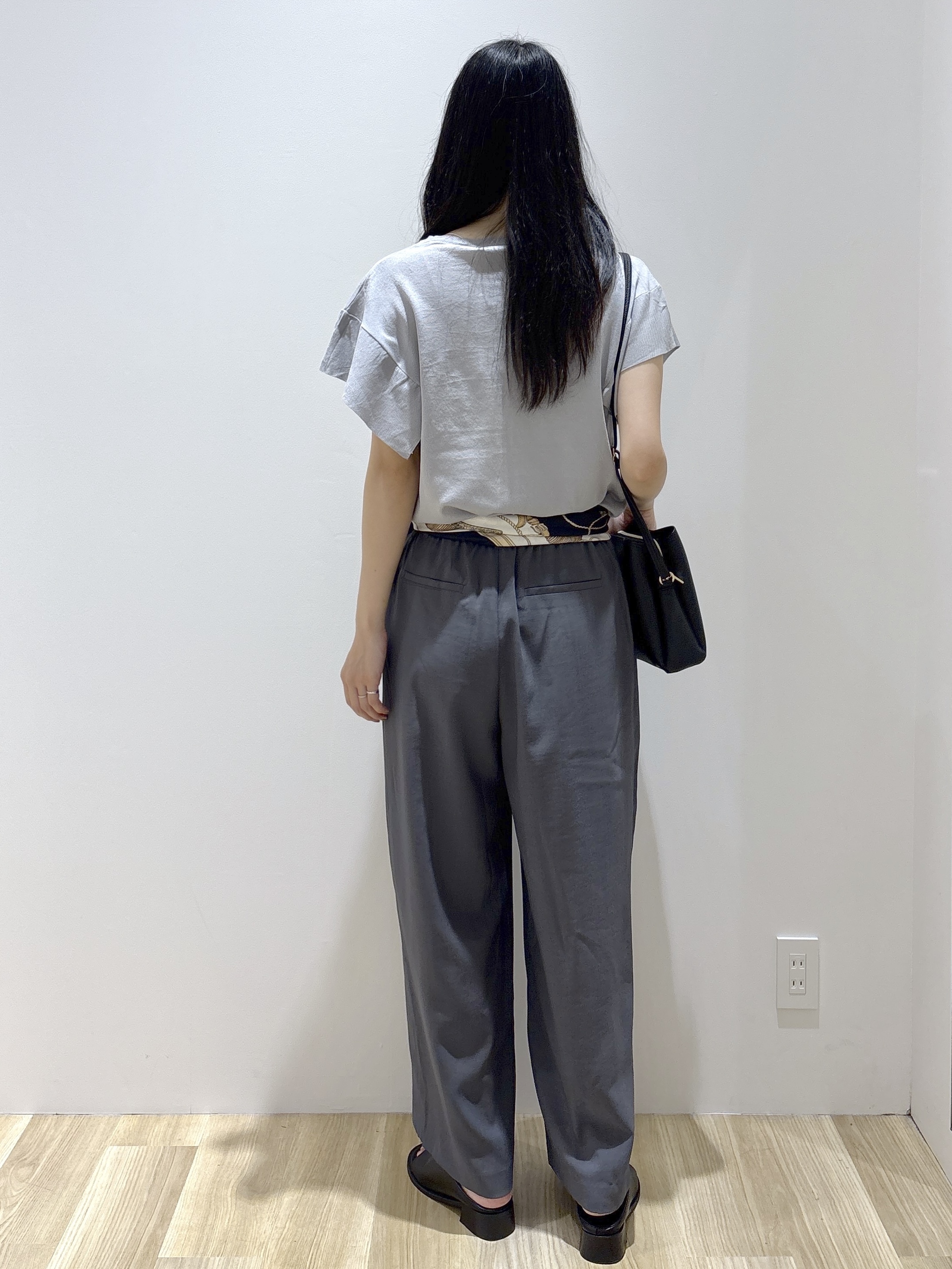 sachikoさんの「OPAQUE.CLIP｜『STORY Web7月掲載』ドライタッチラメニット《UV／洗える／6col》」を使ったコーディネート