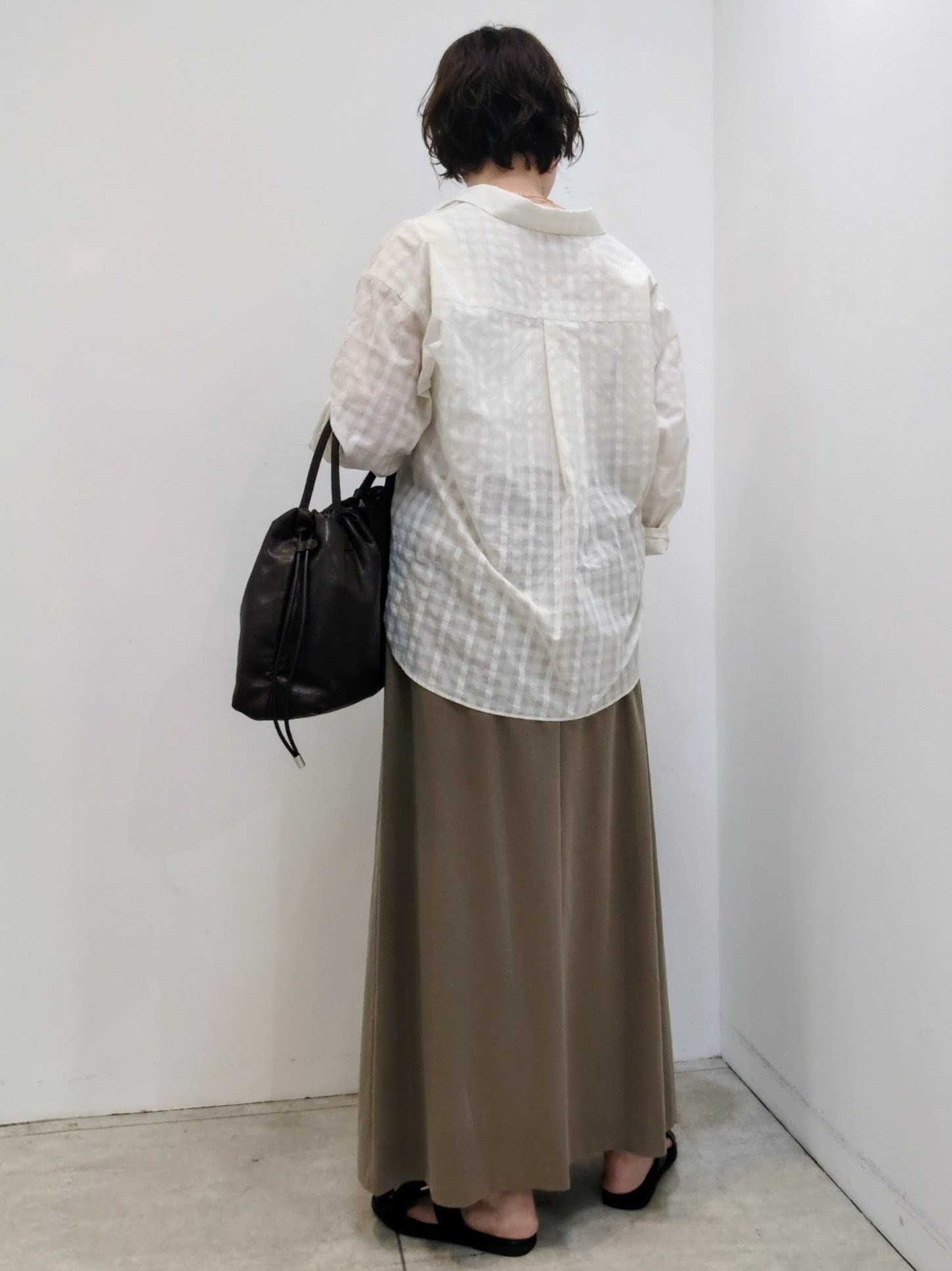 いこさんの「UNTITLED｜ベアテンタンクトップ」を使ったコーディネート