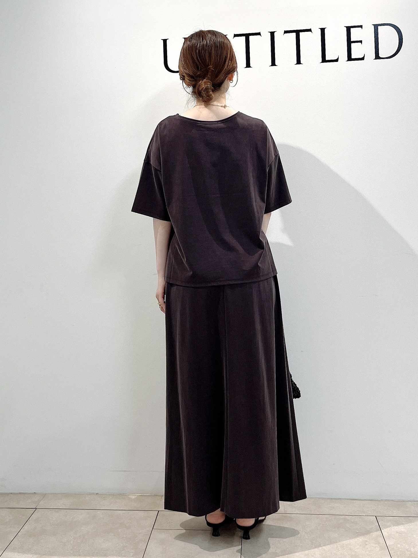 hayaさんの「UNTITLED｜【セットアップ可/接触冷感】ヴィンテージライクプルオーバー」を使ったコーディネート