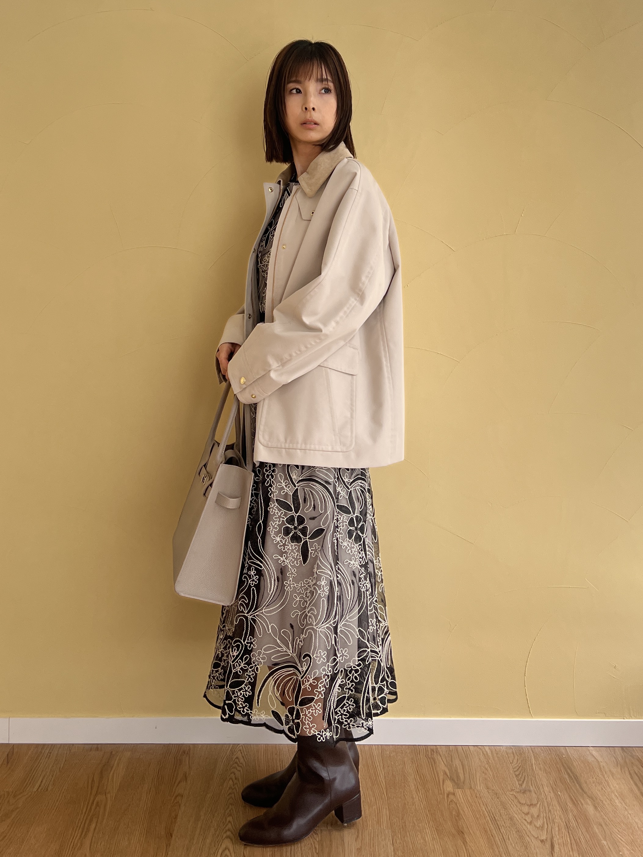 misaさんの「DRESSTERIOR｜シアーコードレース ドレス」を使ったコーディネート