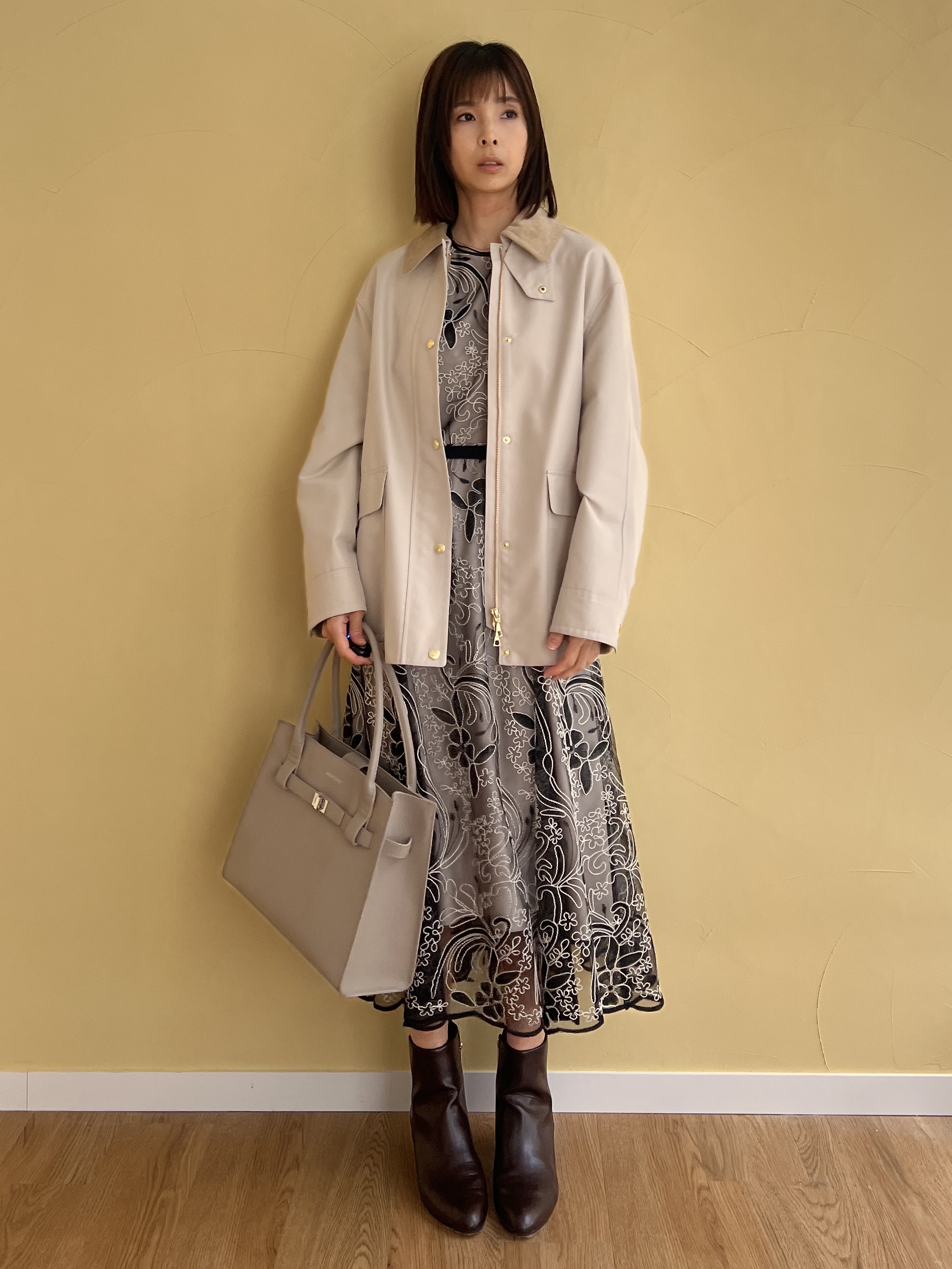 misaさんの「DRESSTERIOR｜シアーコードレース ドレス」を使ったコーディネート