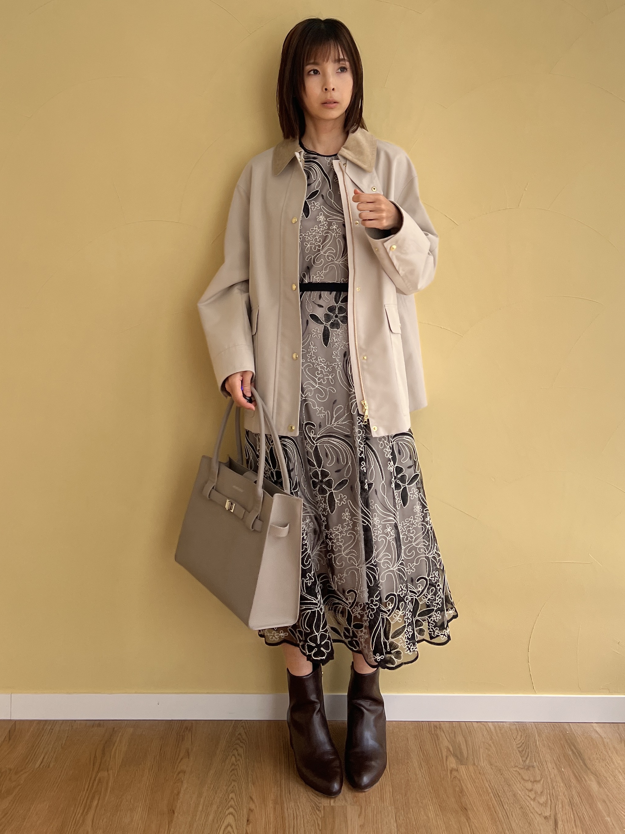 misaさんの「DRESSTERIOR｜シアーコードレース ドレス」を使ったコーディネート