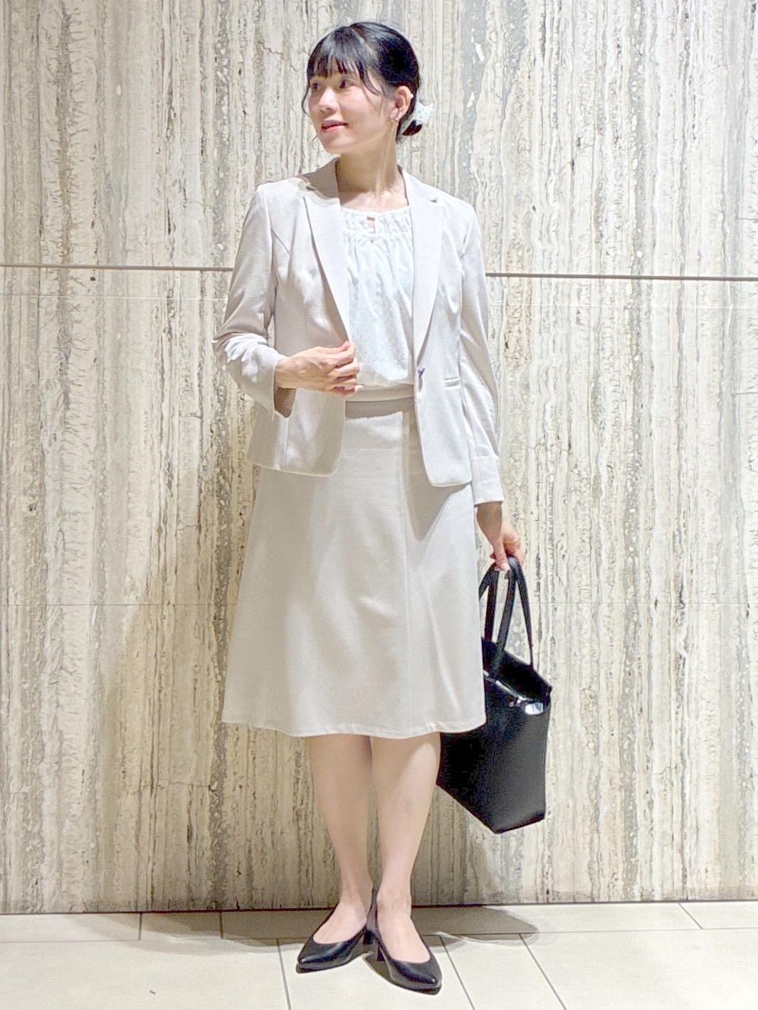  beni_gingerさんの「Reflect｜【SS-4Lサイズ／UVカット／接触冷感】匠ジャケット／ベーシックテーラード」を使ったコーディネート