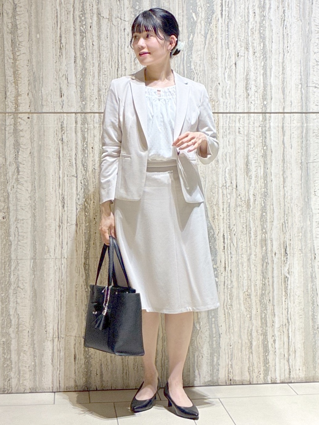  beni_gingerさんの「Reflect｜【SS-4Lサイズ／UVカット／接触冷感】匠ジャケット／ベーシックテーラード」を使ったコーディネート