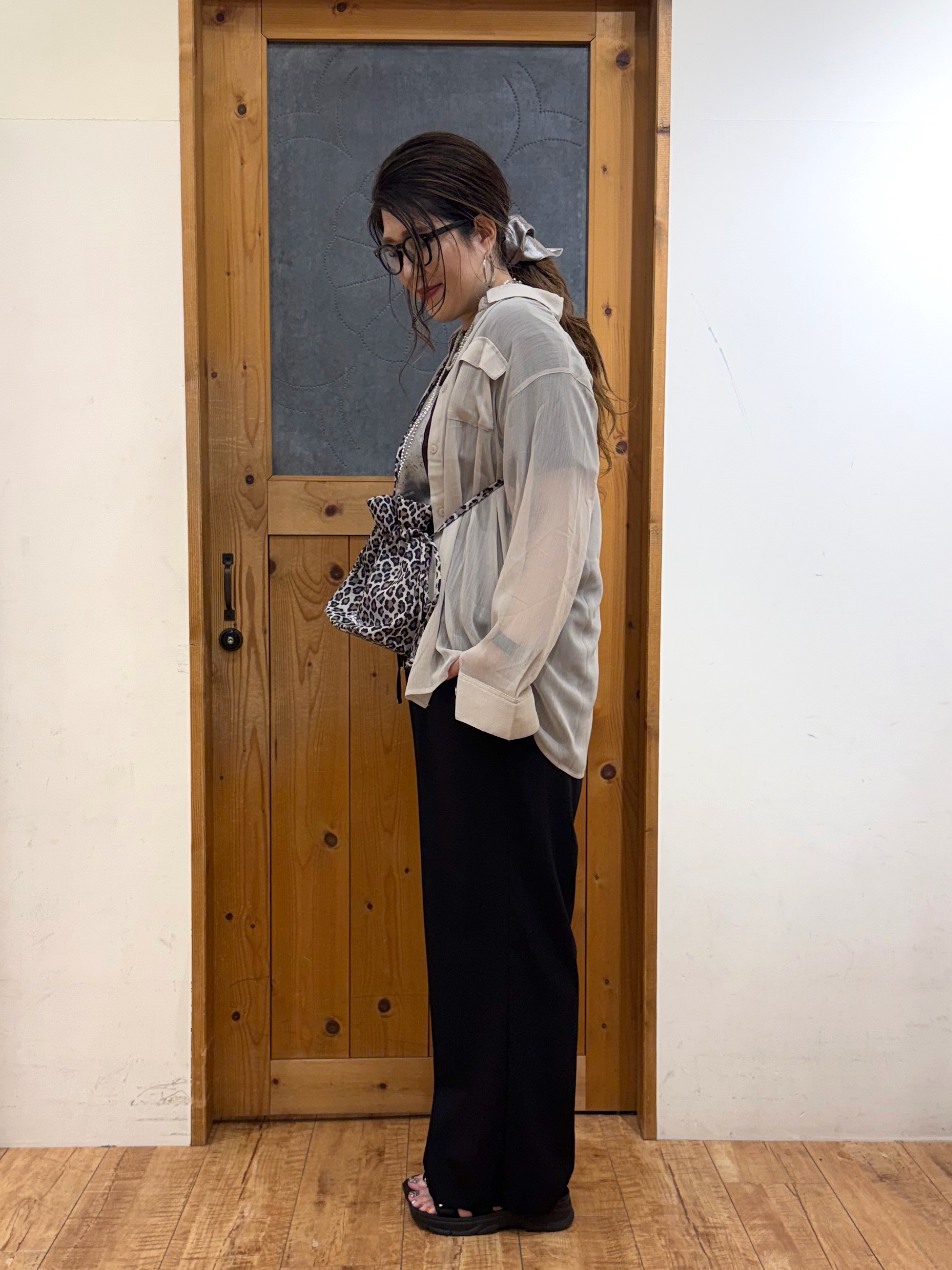 Ayana.さんの「SHOO･LA･RUE｜【ひんやり/S-LL】選べる4柄　デイリー使いにぴったりな 大人の頼れるTシャツ」を使ったコーディネート