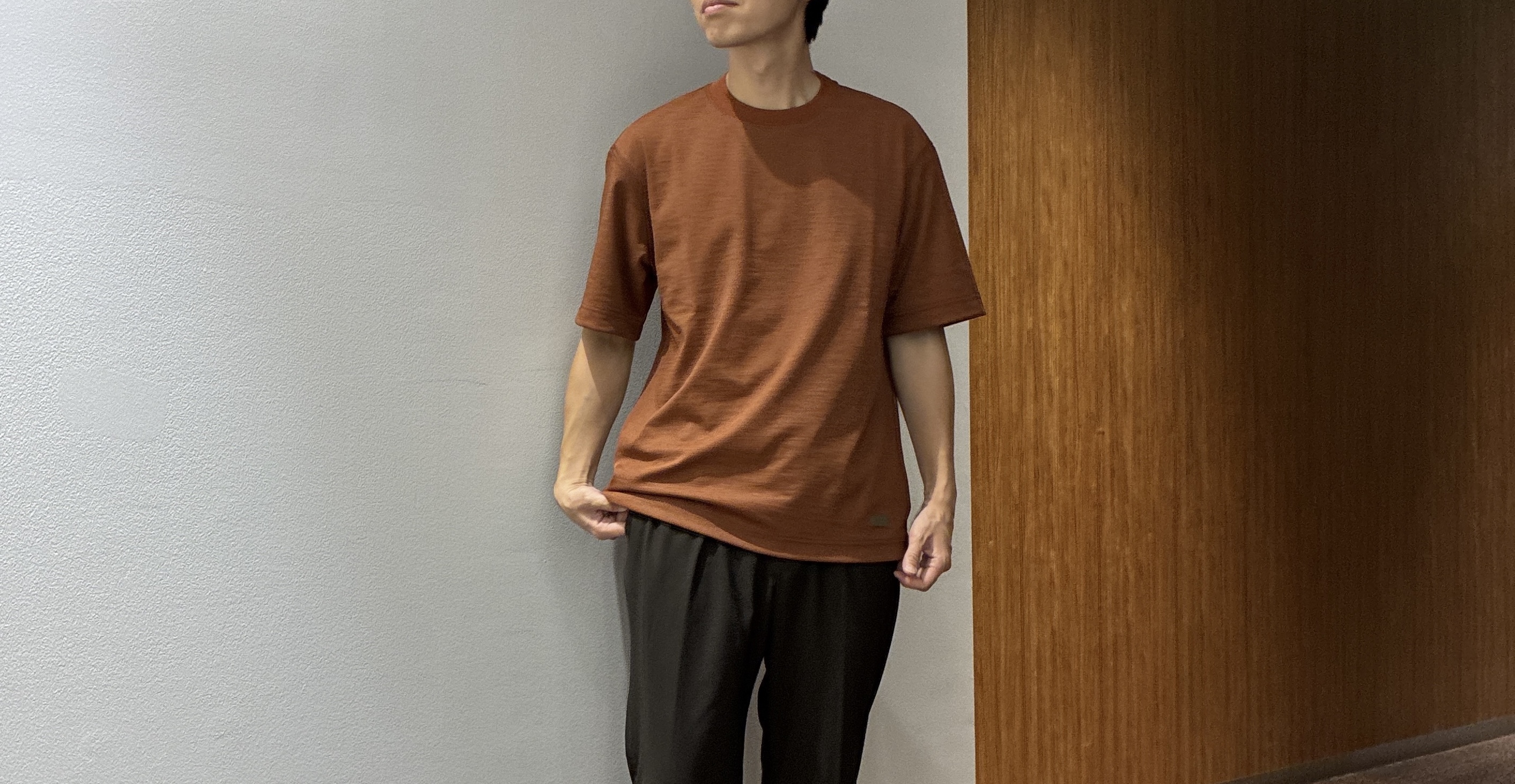 わいずみさんの「TAKEO KIKUCHI｜リネン ライク ポンチ プルオーバー」を使ったコーディネート