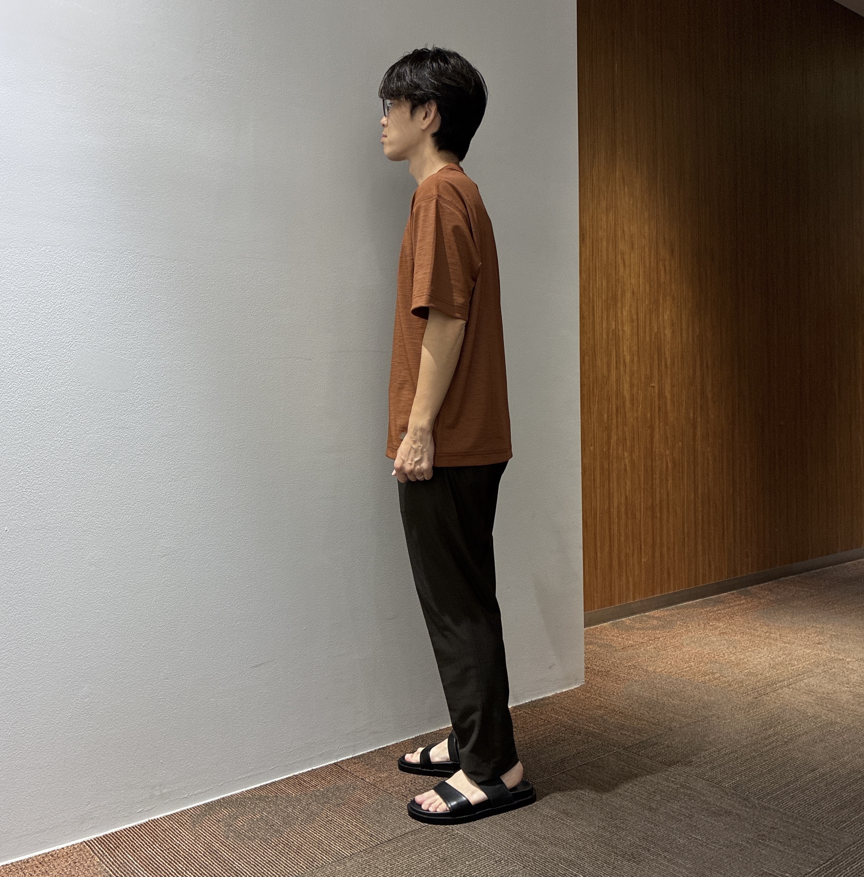 わいずみさんの「TAKEO KIKUCHI｜リネン ライク ポンチ プルオーバー」を使ったコーディネート