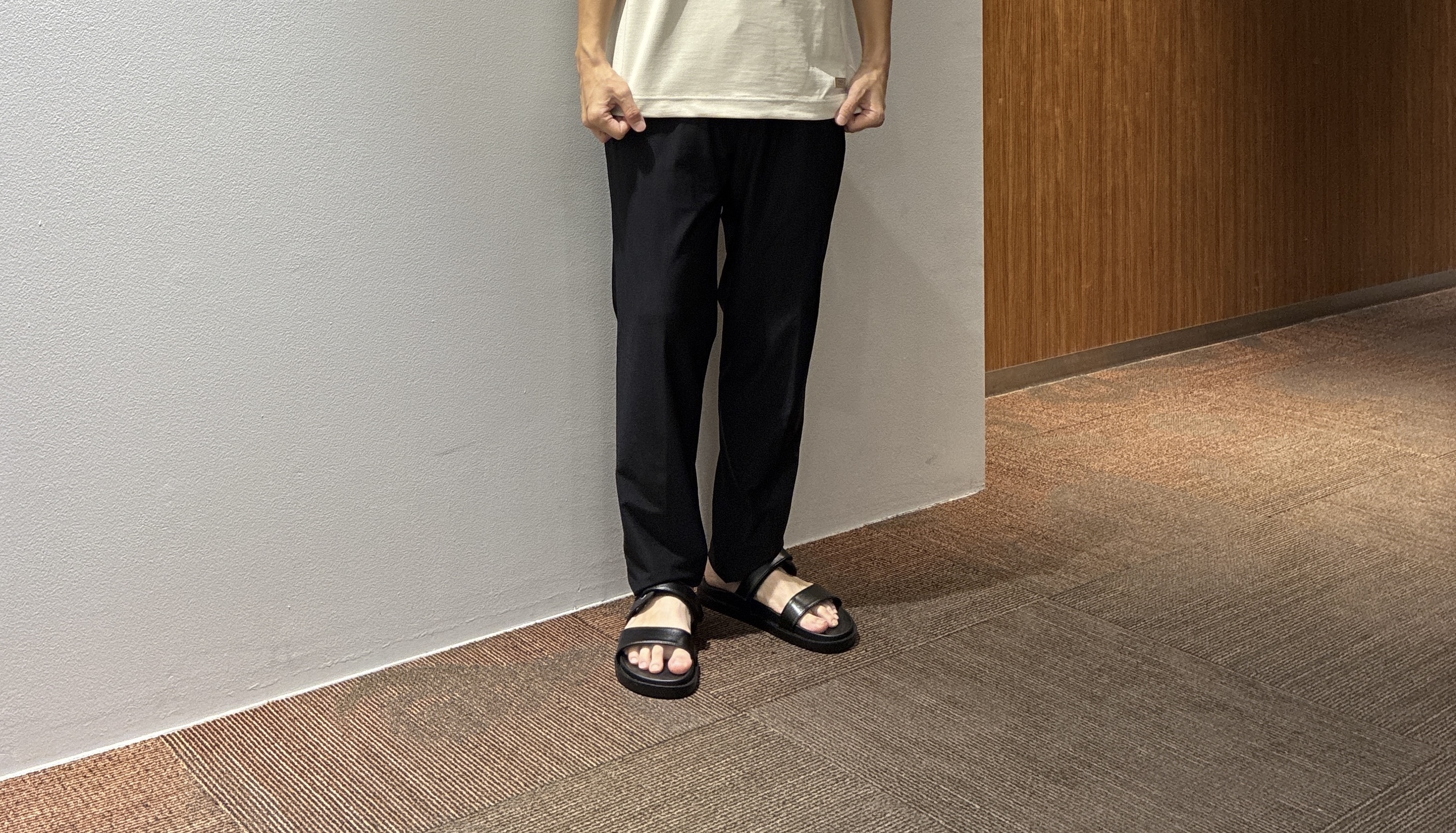 わいずみさんの「TAKEO KIKUCHI｜リネン ライク ポンチ プルオーバー」を使ったコーディネート