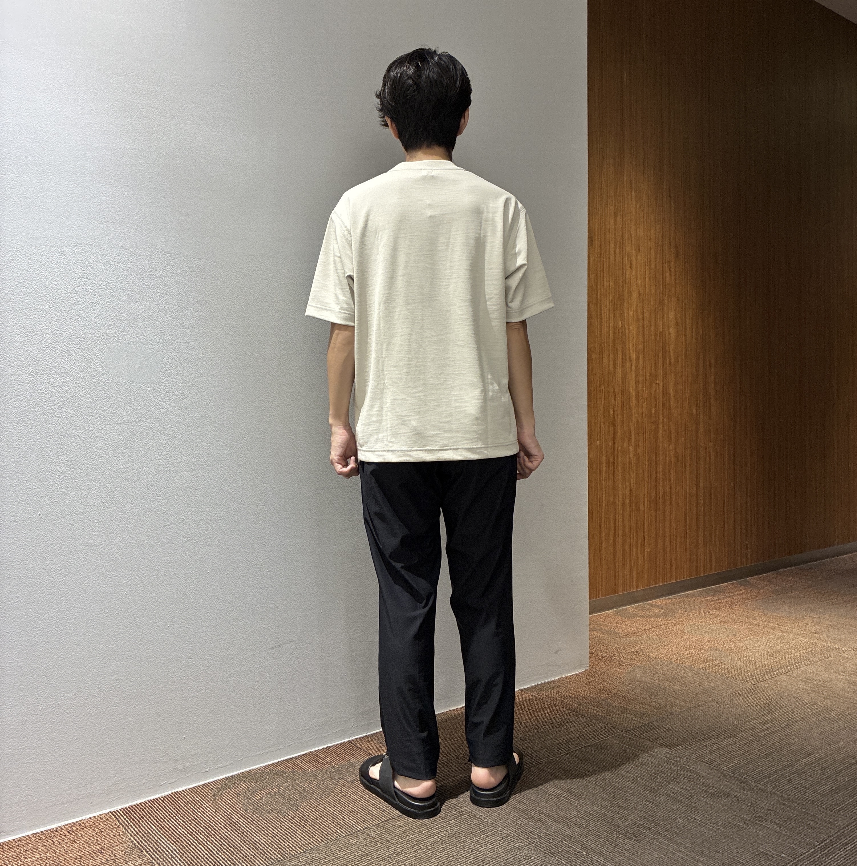 わいずみさんの「TAKEO KIKUCHI｜リネン ライク ポンチ プルオーバー」を使ったコーディネート