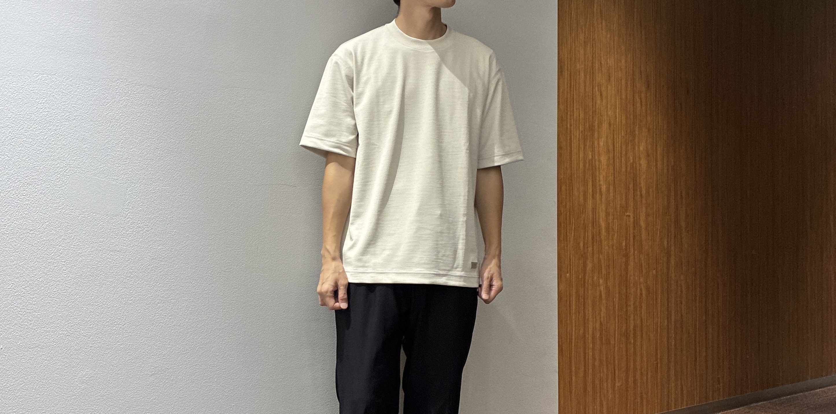 わいずみさんの「TAKEO KIKUCHI｜リネン ライク ポンチ プルオーバー」を使ったコーディネート
