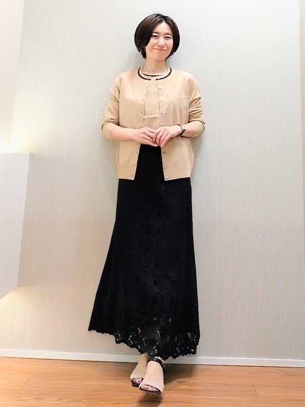 ミズタさんの「UNTITLED｜【アンサンブル可能】コンパクトニットカーディガン」を使ったコーディネート