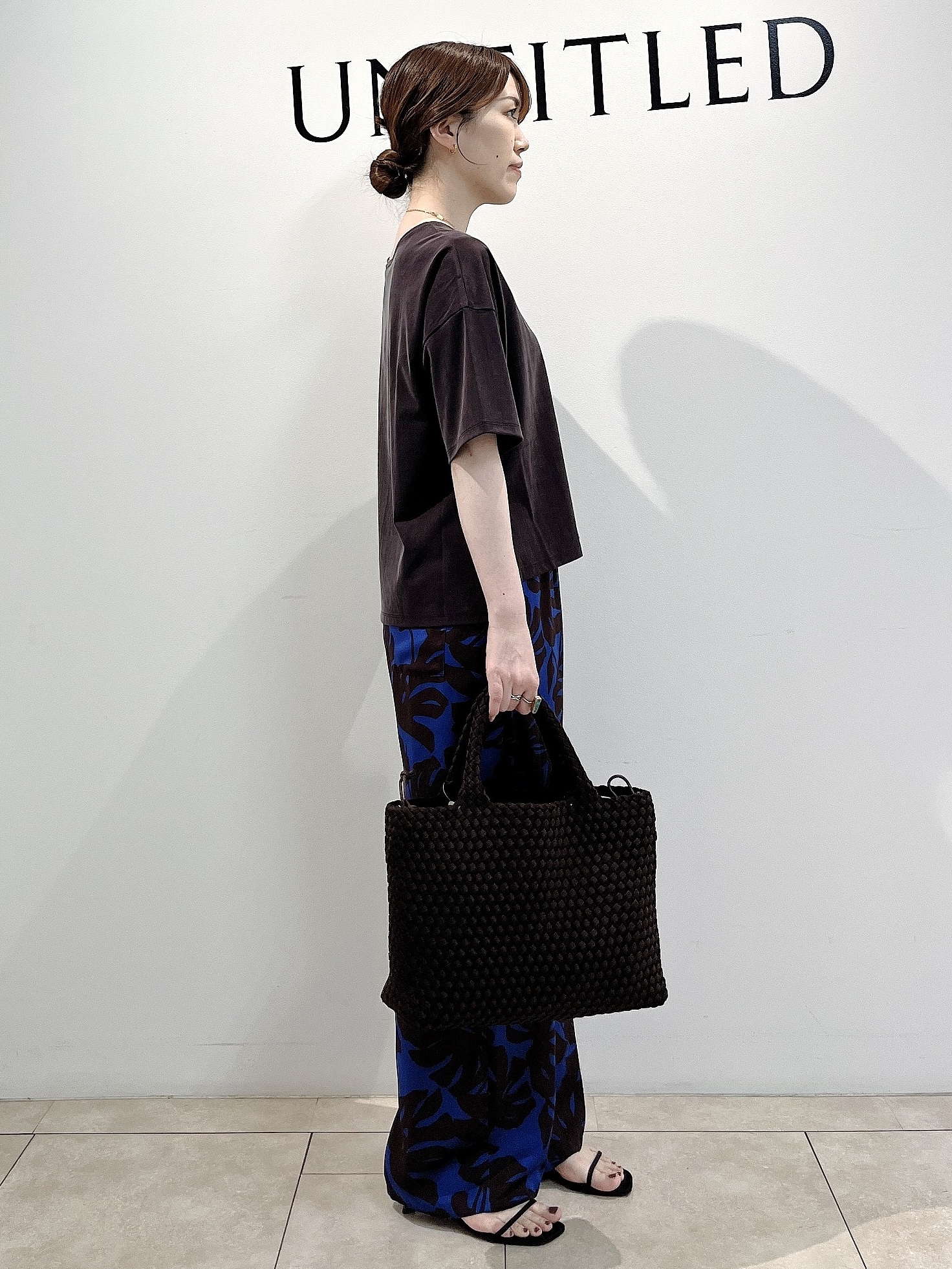 hayaさんの「UNTITLED｜【セットアップ可/接触冷感】ヴィンテージライクプルオーバー」を使ったコーディネート