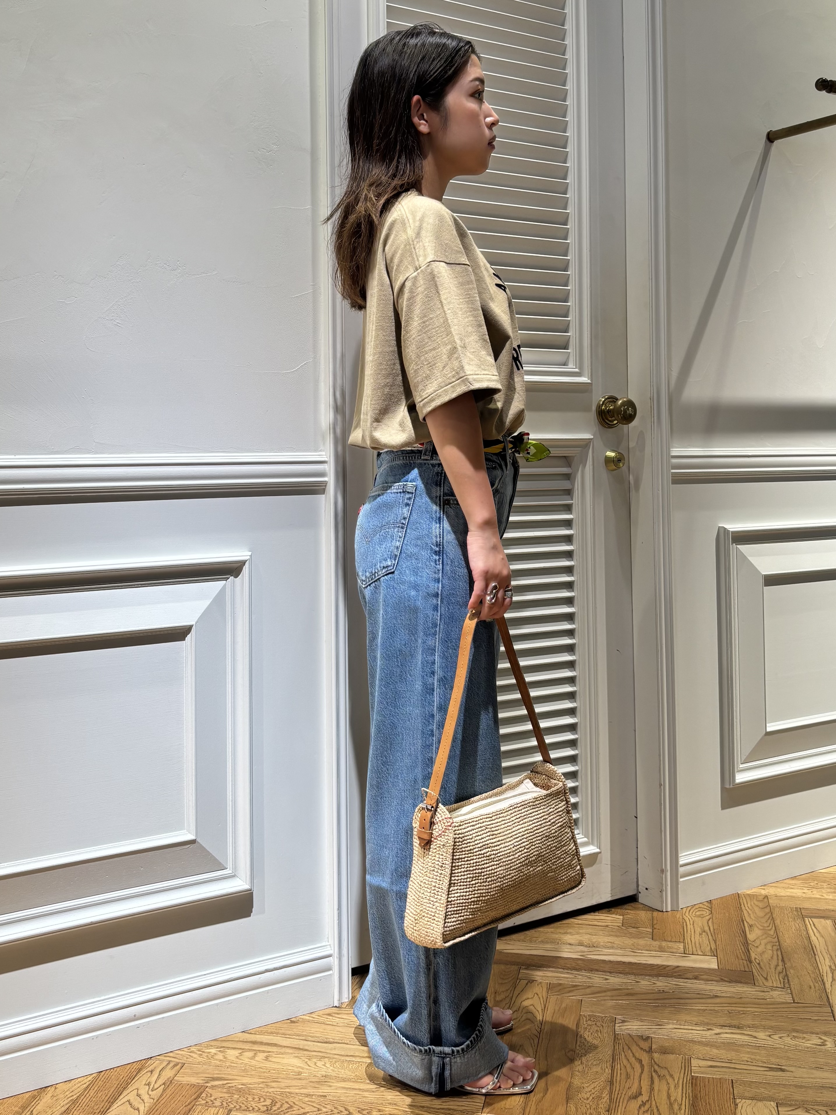 Mgmさんの「DRESSTERIOR｜◆Americana（アメリカーナ）Tシャツ」を使ったコーディネート