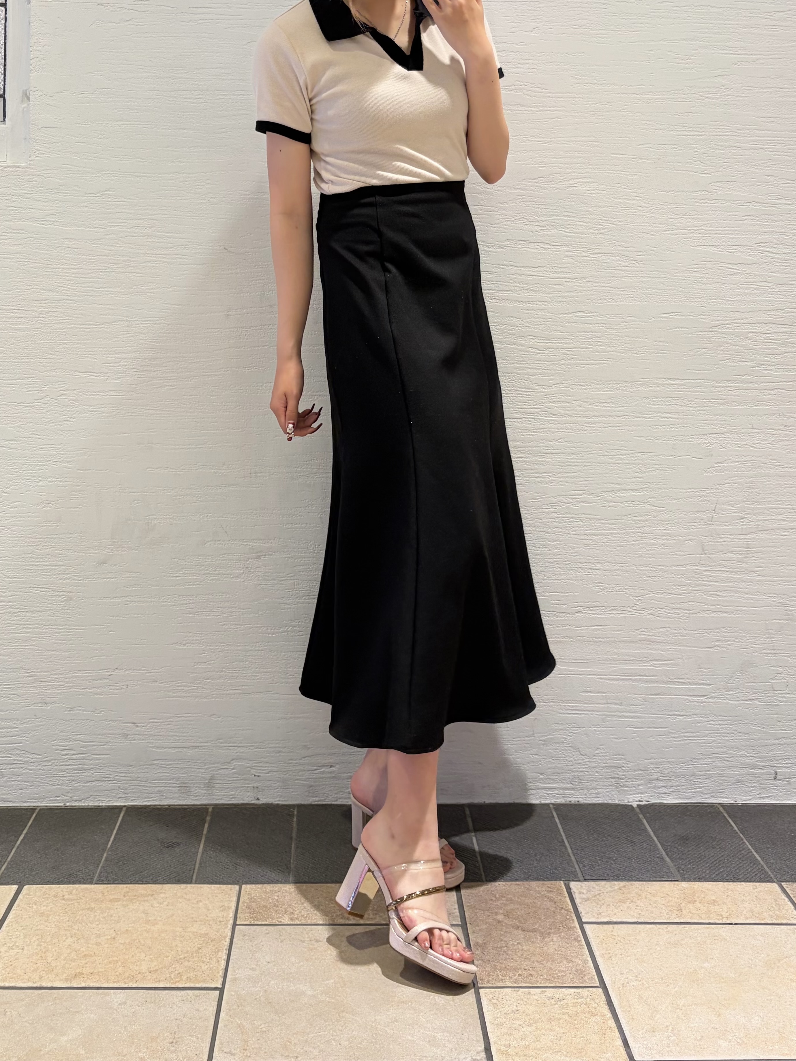 SACHAさんの「ESPERANZA｜クリアコンビミュール」を使ったコーディネート