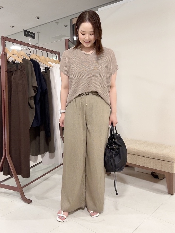 YUIさんの「UNTITLED｜2WAYドロストトート」を使ったコーディネート