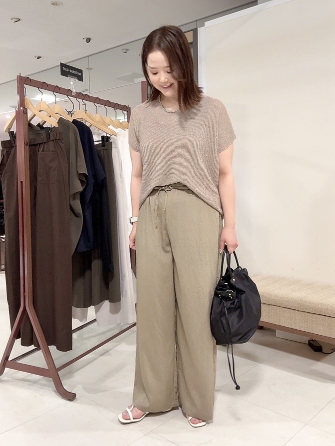 YUIさんの「UNTITLED｜2WAYドロストトート」を使ったコーディネート