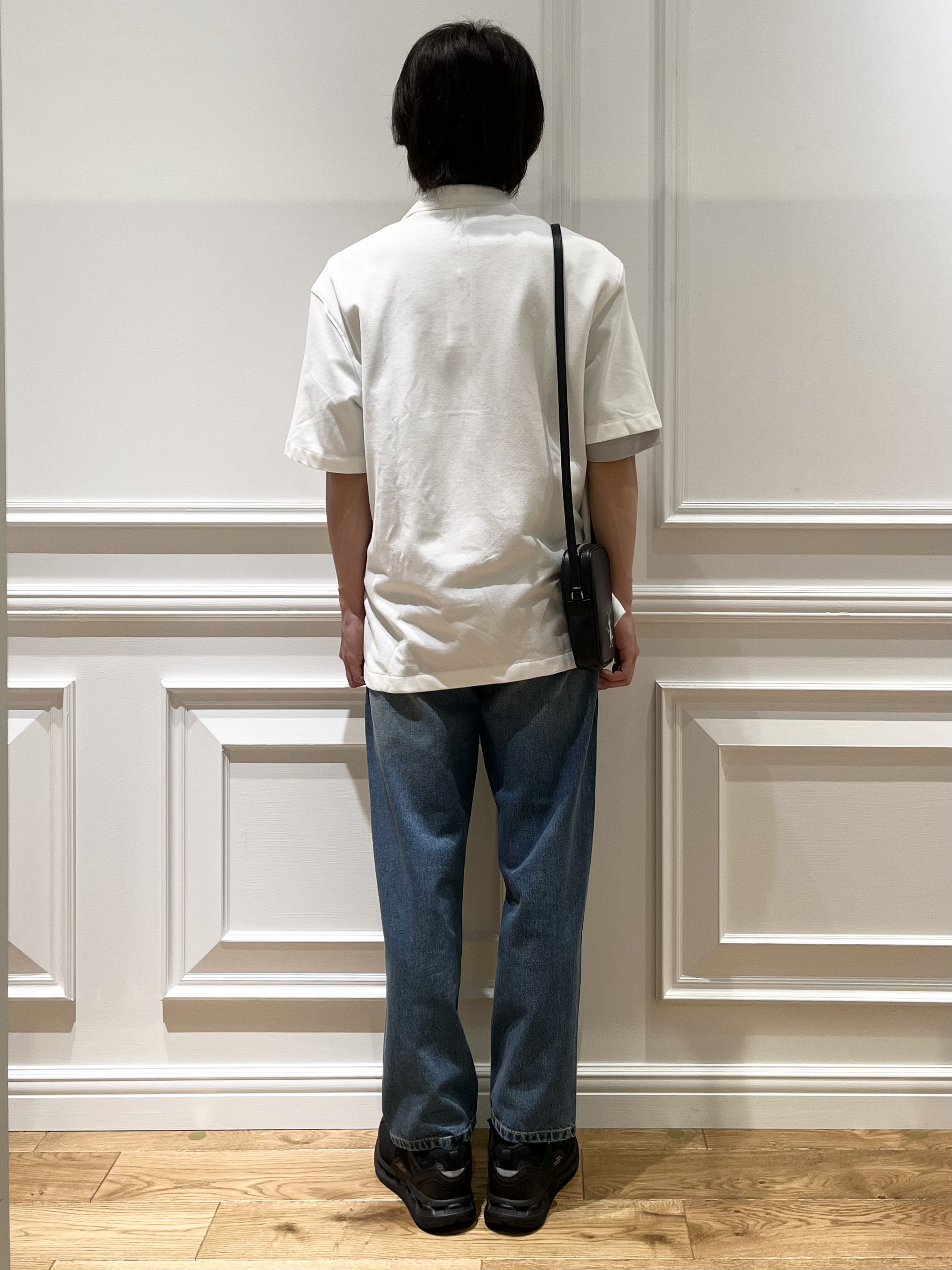 Watanabeさんの「DRESSTERIOR｜LACOSTE（ラコステ）WOVEN SHIRT｜Tシャツ」を使ったコーディネート