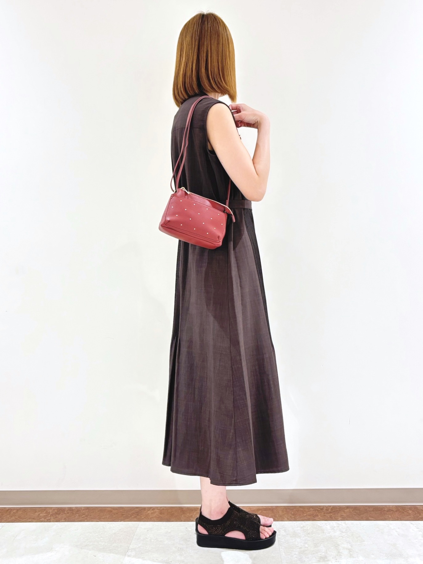 miさんの「grove｜高評価！【接触冷感／UVカットetc】ベーシックショートカーディガン」を使ったコーディネート