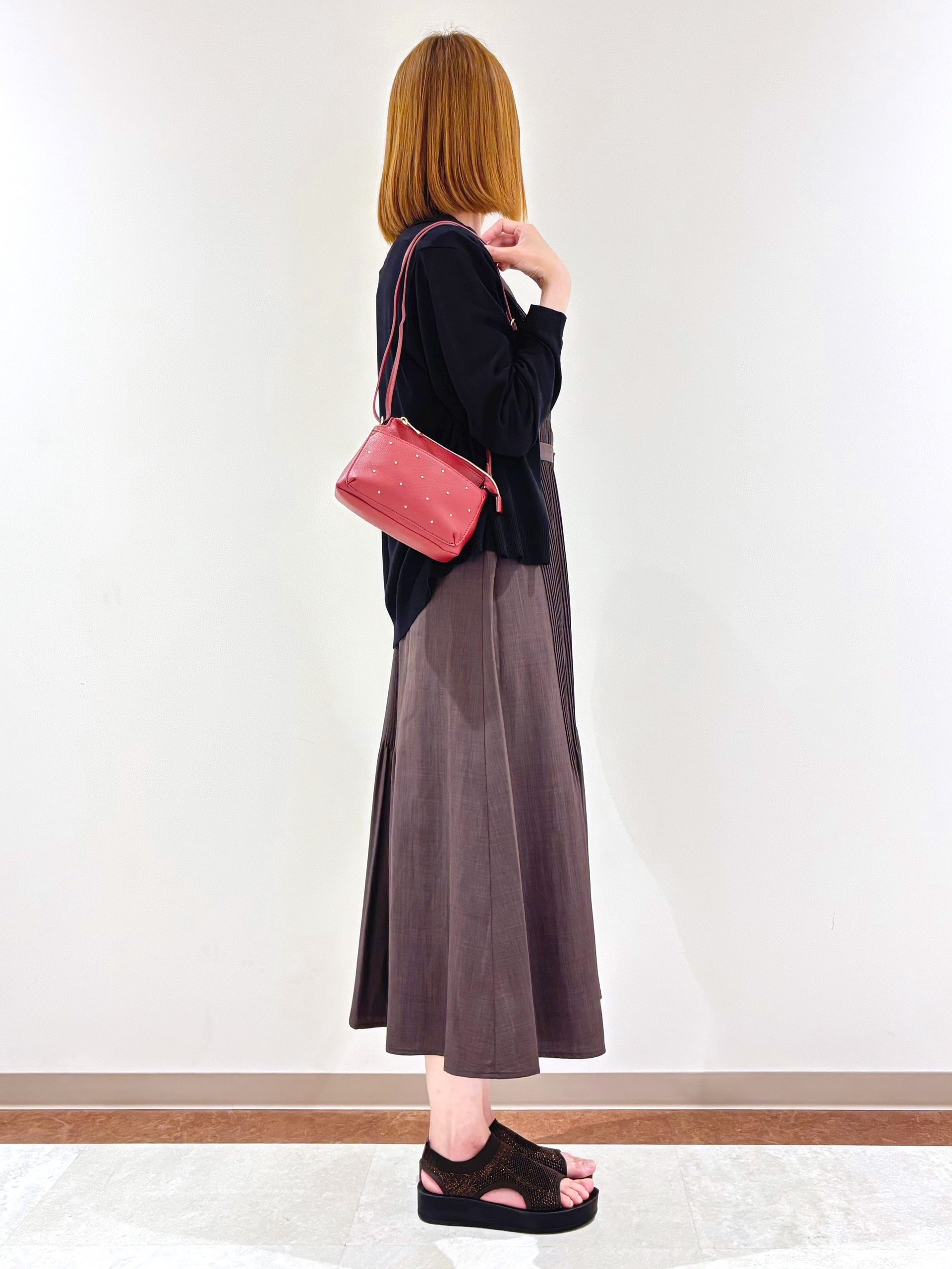 miさんの「grove｜高評価！【接触冷感／UVカットetc】ベーシックショートカーディガン」を使ったコーディネート