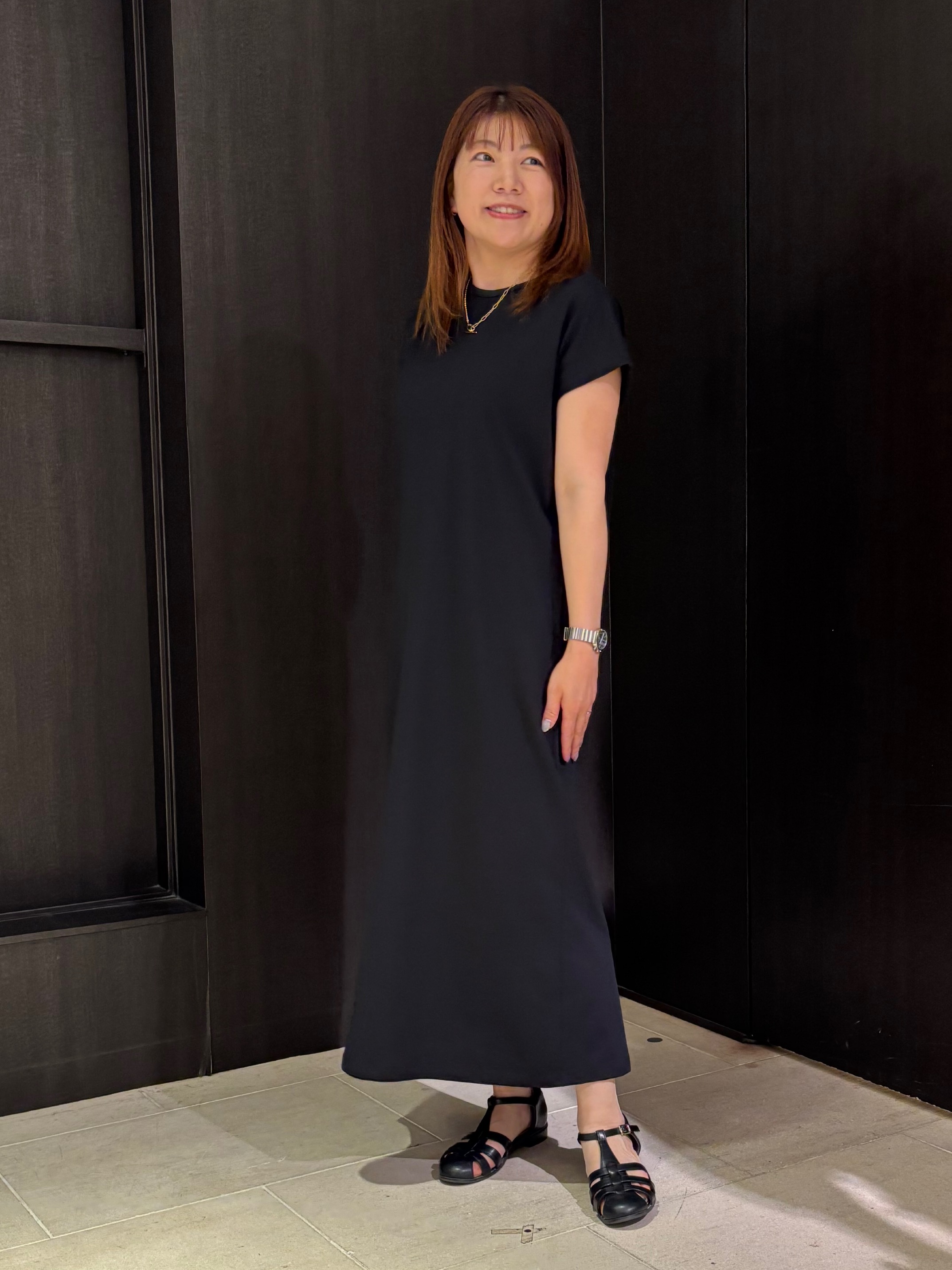 SaKiさんの「UNTITLED｜【古畑星夏さん着用/接触冷感】ドライタッチシャツ」を使ったコーディネート