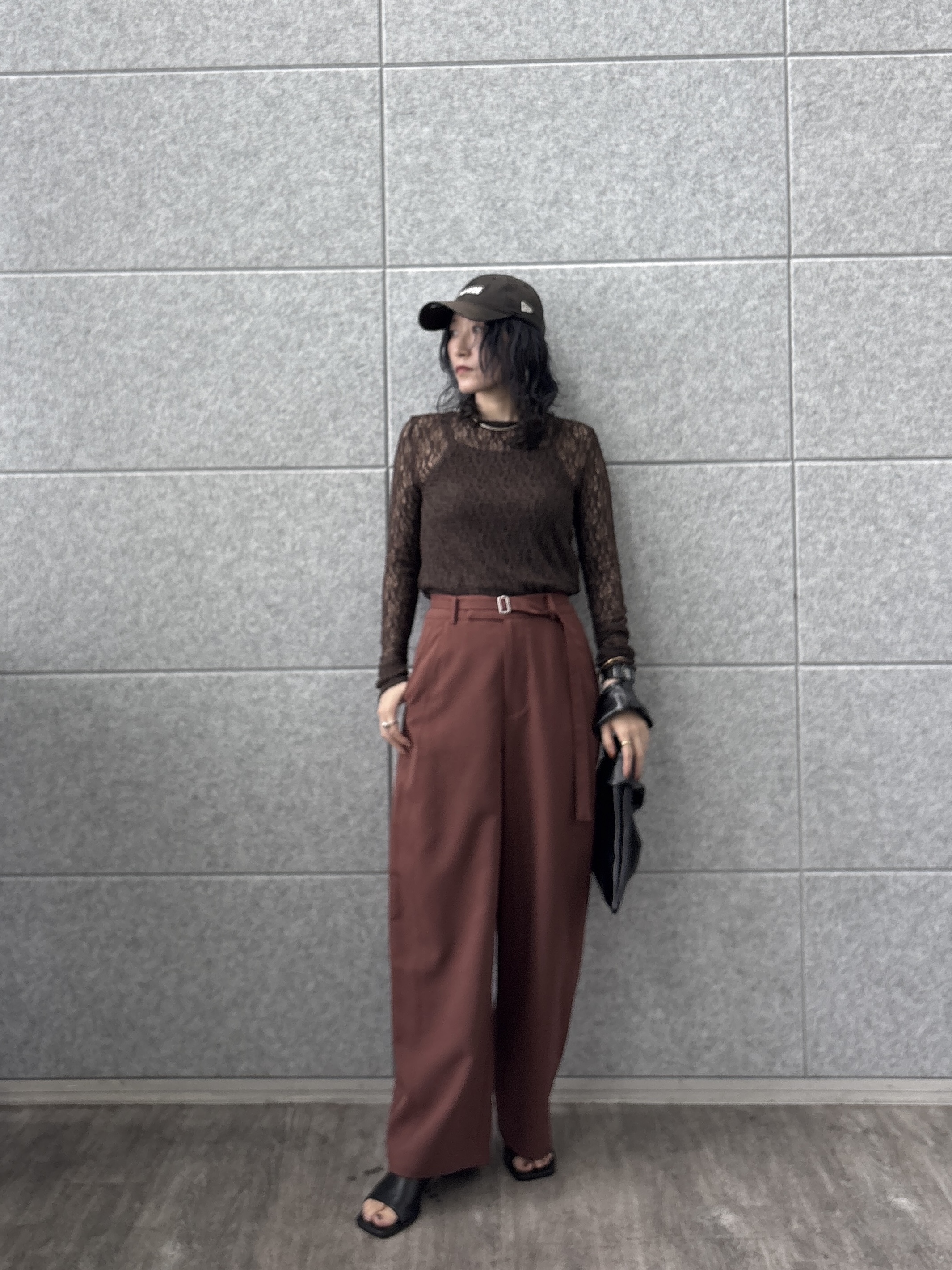 kotakiさんの「INDIVI｜シアーレースレイヤードプルオーバー」を使ったコーディネート