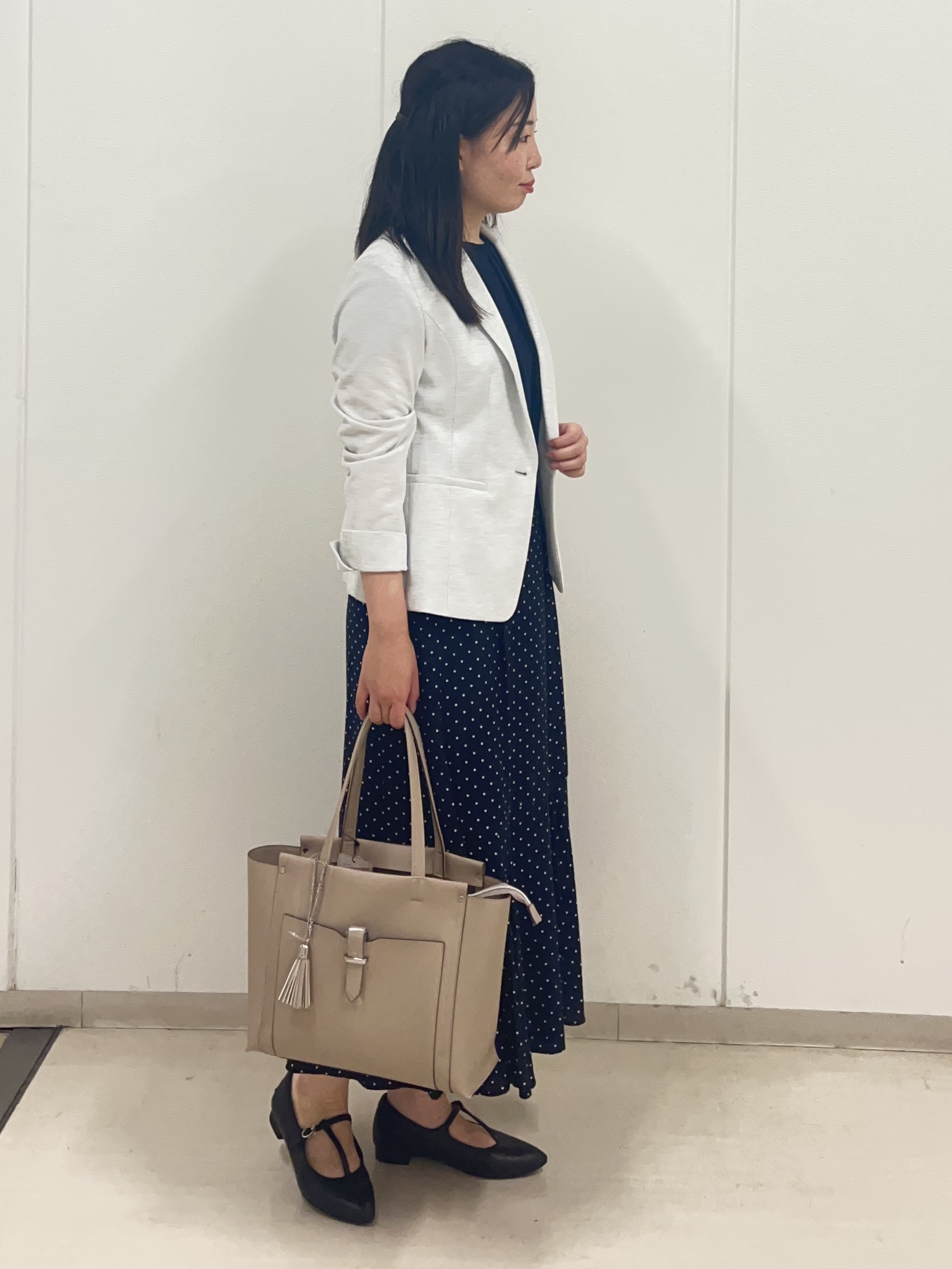 Rihoさんの「Reflect｜【SS-4Lサイズ／UVカット／接触冷感】匠ジャケット／ベーシックテーラード」を使ったコーディネート