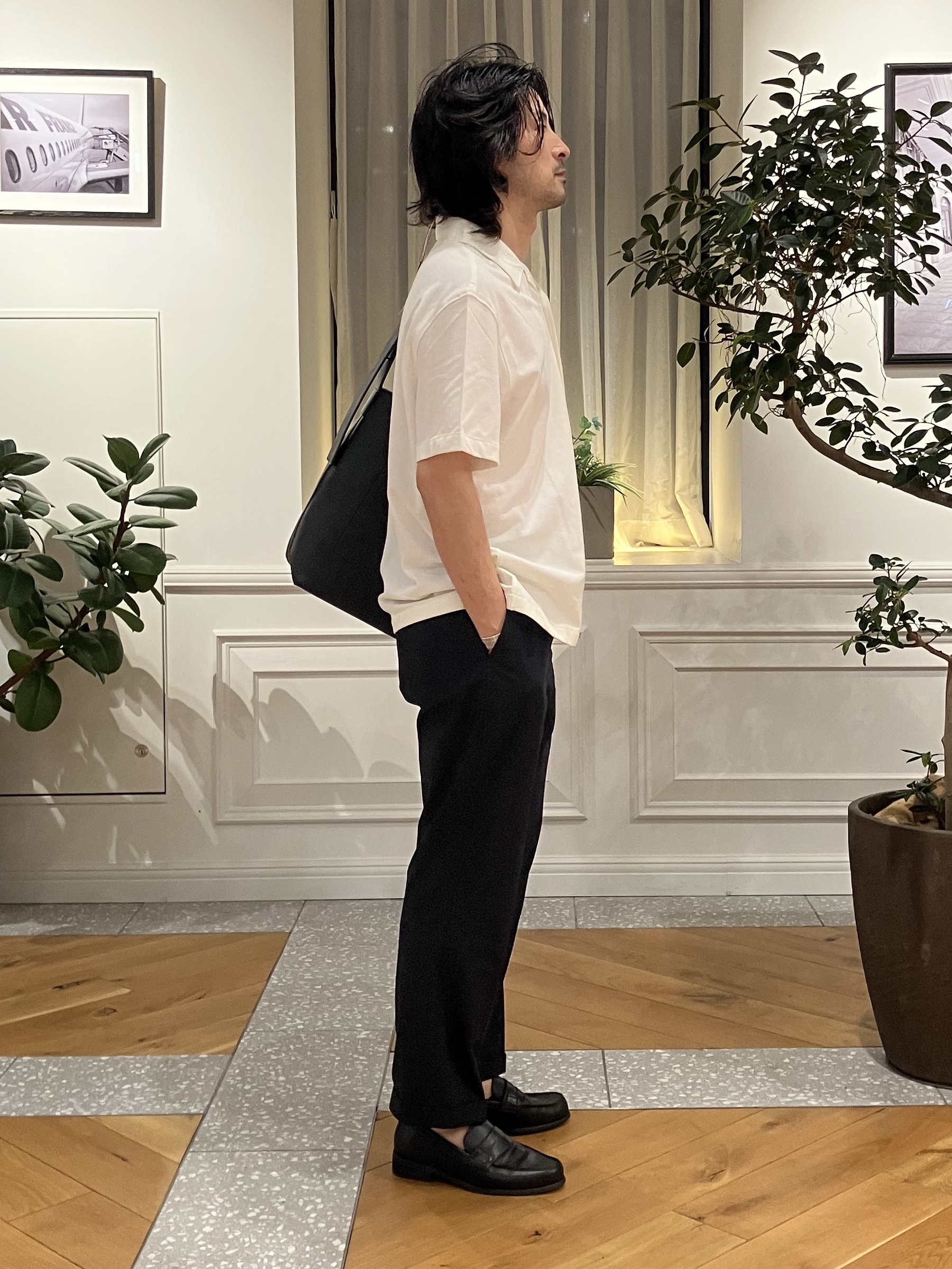 junyaさんの「DRESSTERIOR｜LACOSTE（ラコステ）WOVEN SHIRT｜Tシャツ」を使ったコーディネート