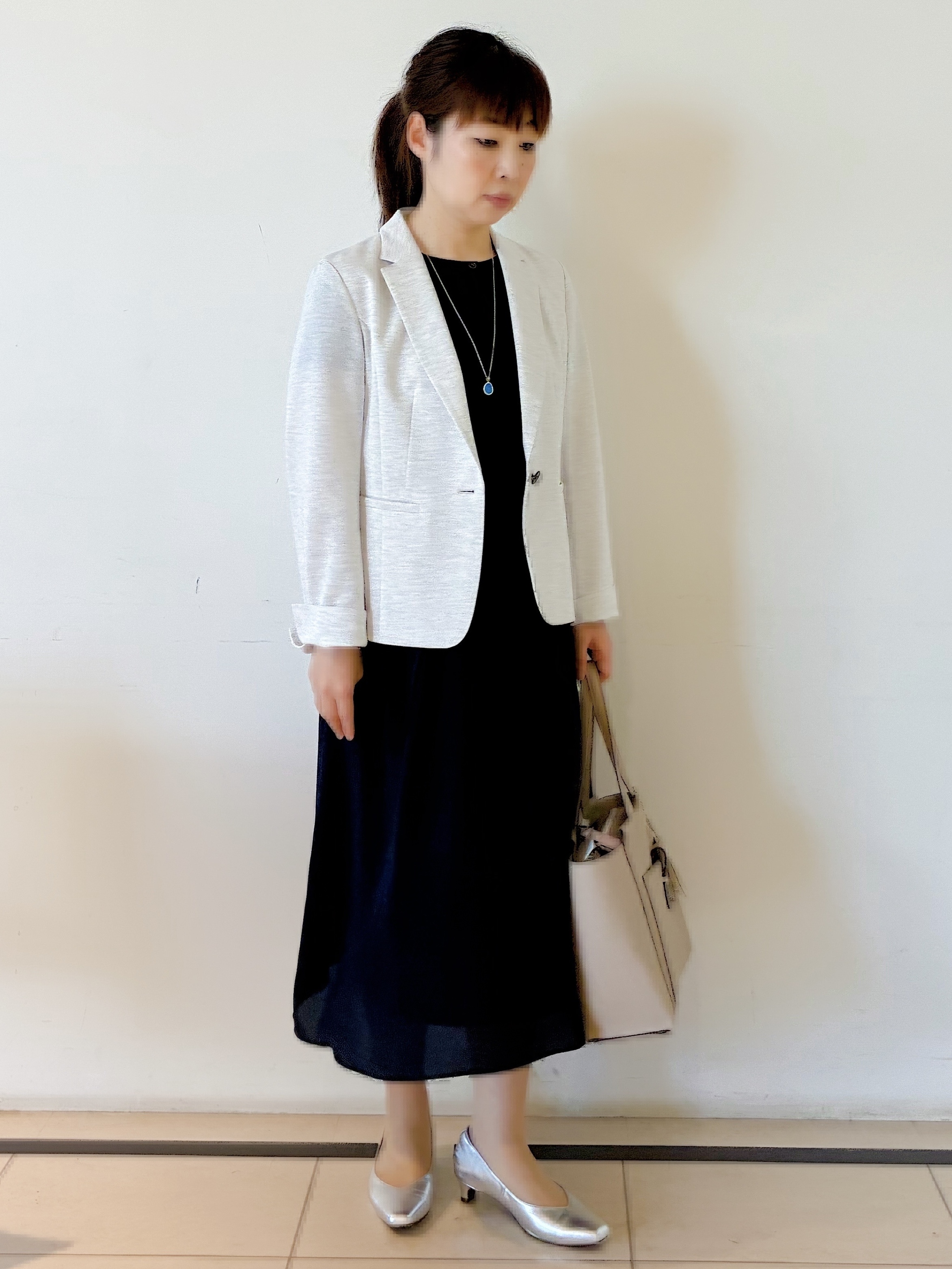 ひーさんの「Reflect｜【SS-4Lサイズ／UVカット／接触冷感】匠ジャケット／ベーシックテーラード」を使ったコーディネート