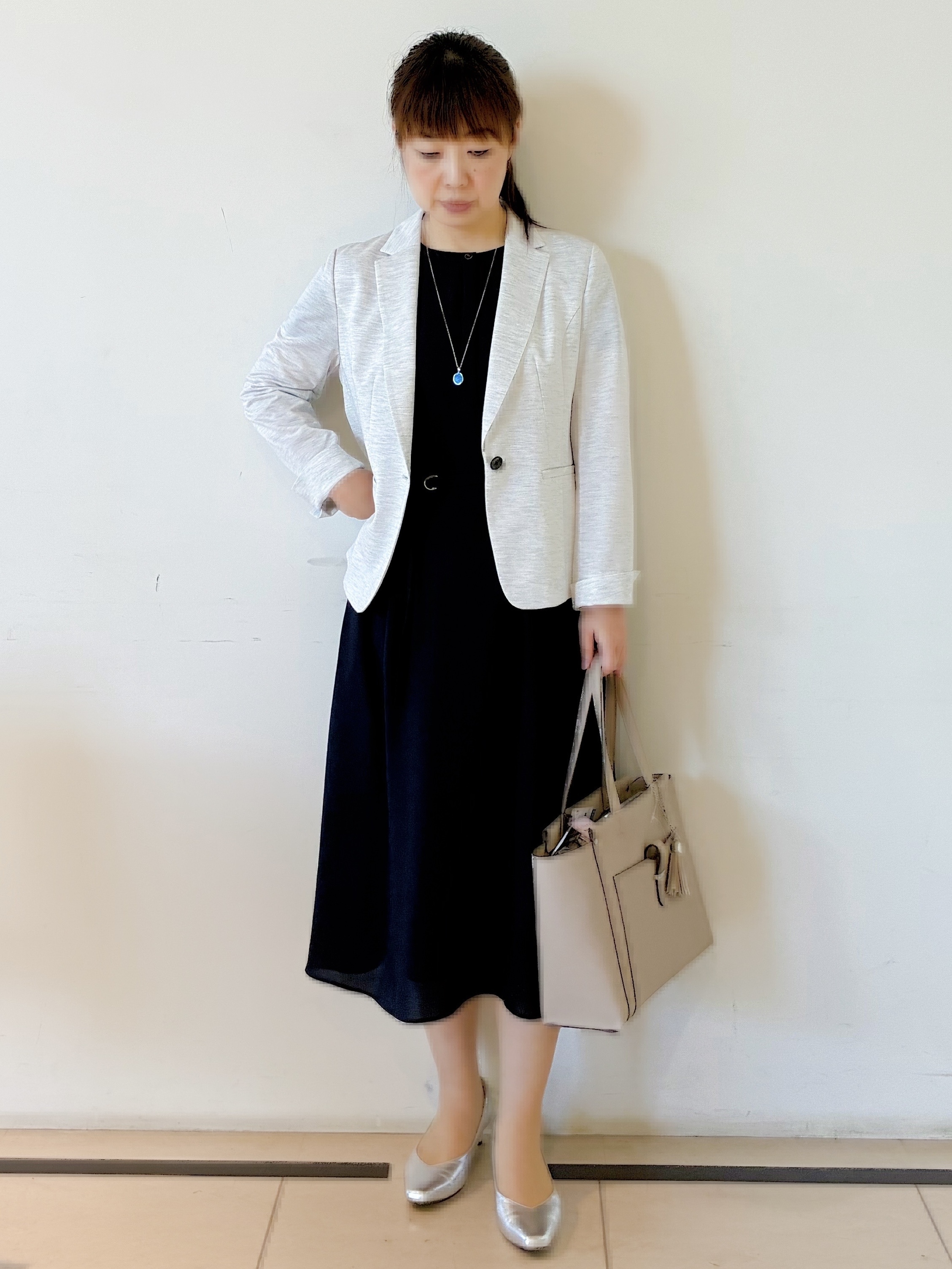 ひーさんの「Reflect｜【SS-4Lサイズ／UVカット／接触冷感】匠ジャケット／ベーシックテーラード」を使ったコーディネート