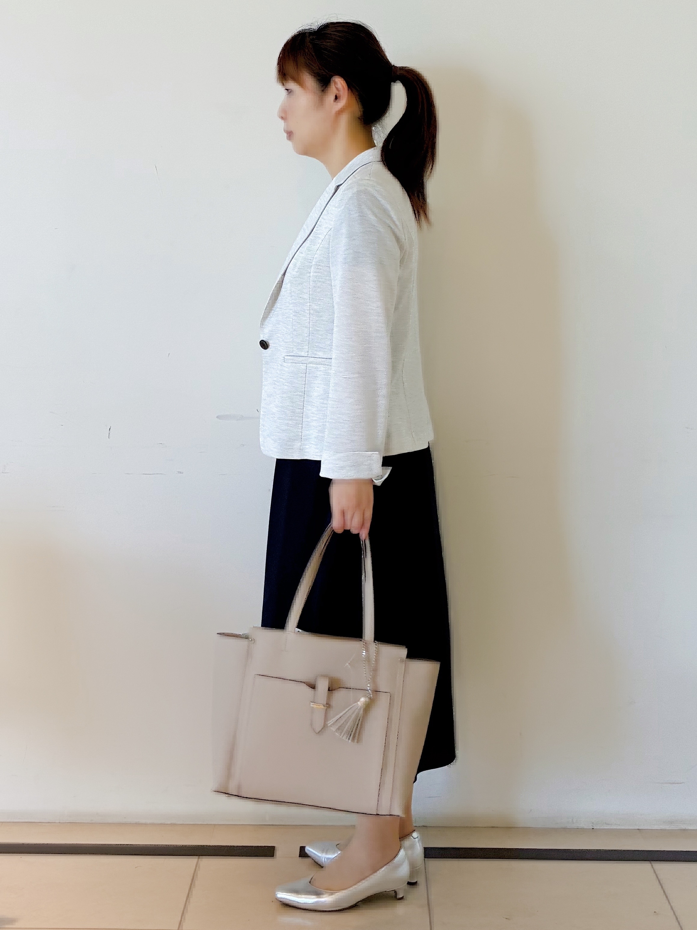 ひーさんの「Reflect｜【SS-4Lサイズ／UVカット／接触冷感】匠ジャケット／ベーシックテーラード」を使ったコーディネート