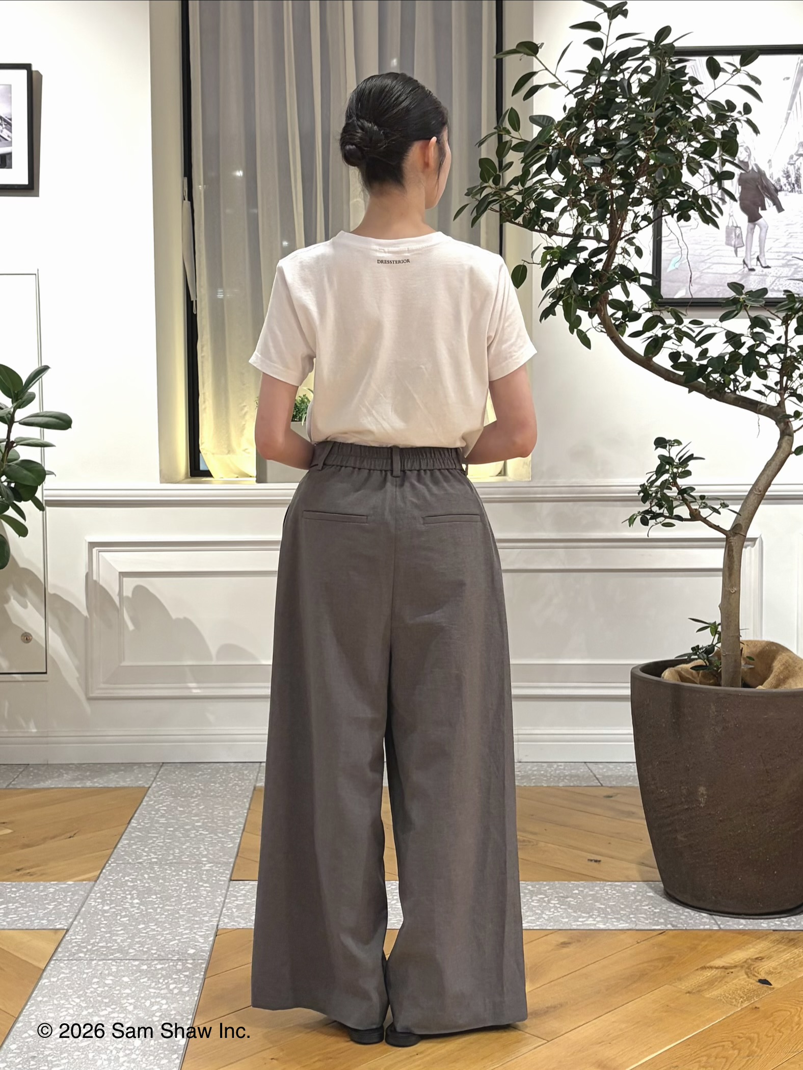 pupiさんの「DRESSTERIOR｜【別注】マリリンモンロー/モノトーンプリントTシャツ」を使ったコーディネート