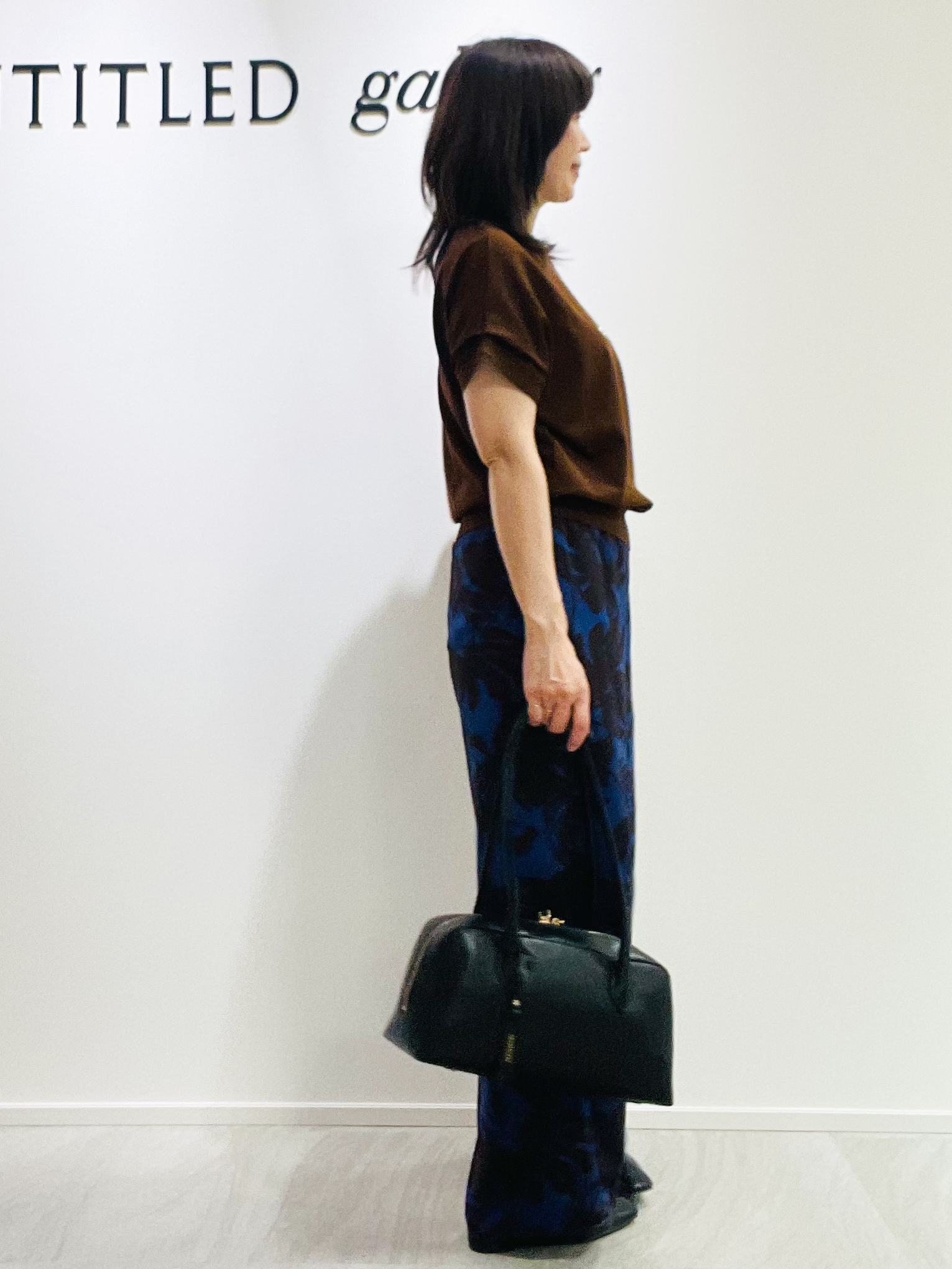 めいさんの「UNTITLED｜【肌に張りつきにくい/前後2WAY】ドライタッチコットンプルオーバー」を使ったコーディネート
