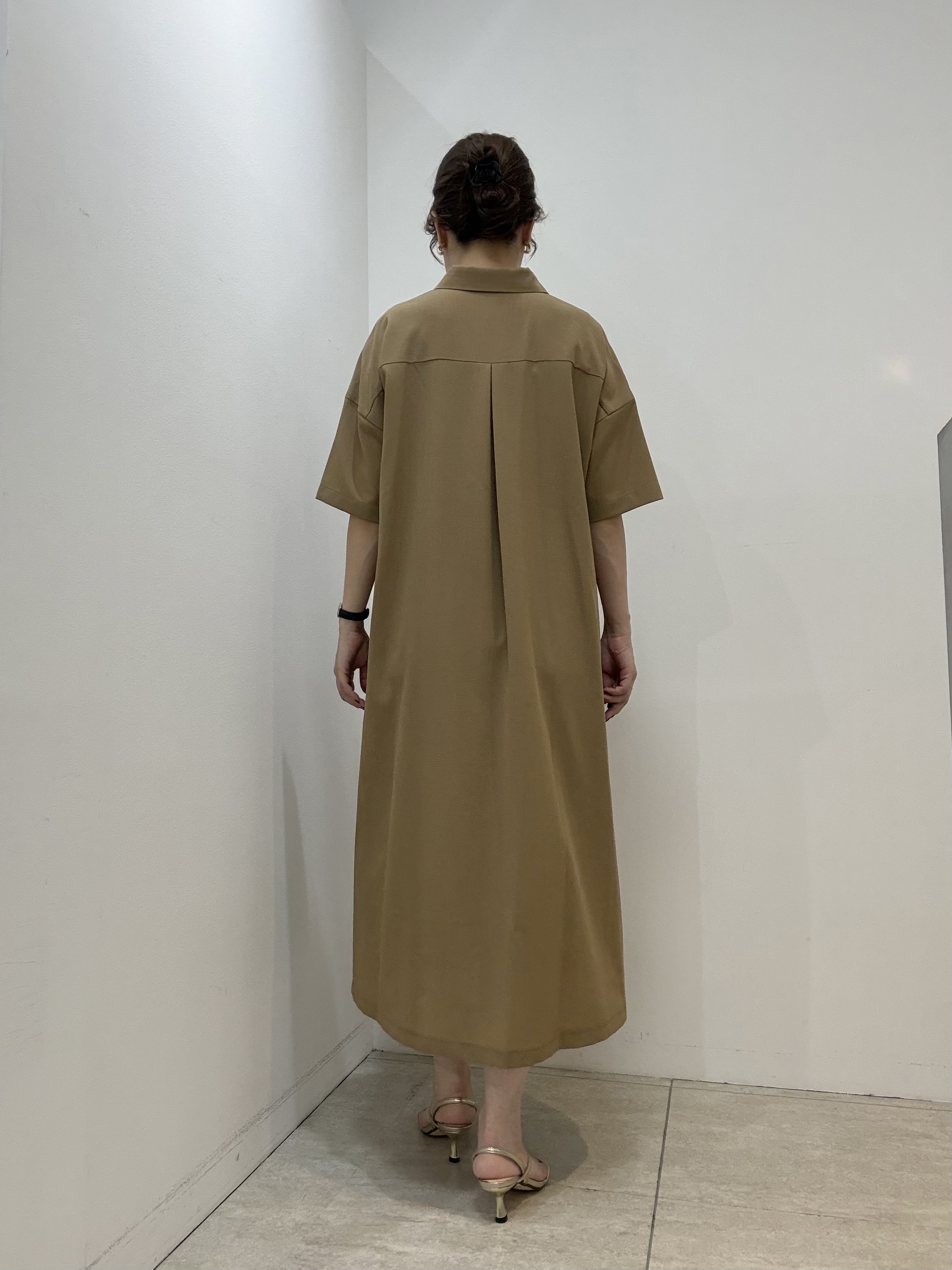 かなえさんの「UNTITLED｜【UVカット/接触冷感/通気性】エアリークールワンピース」を使ったコーディネート