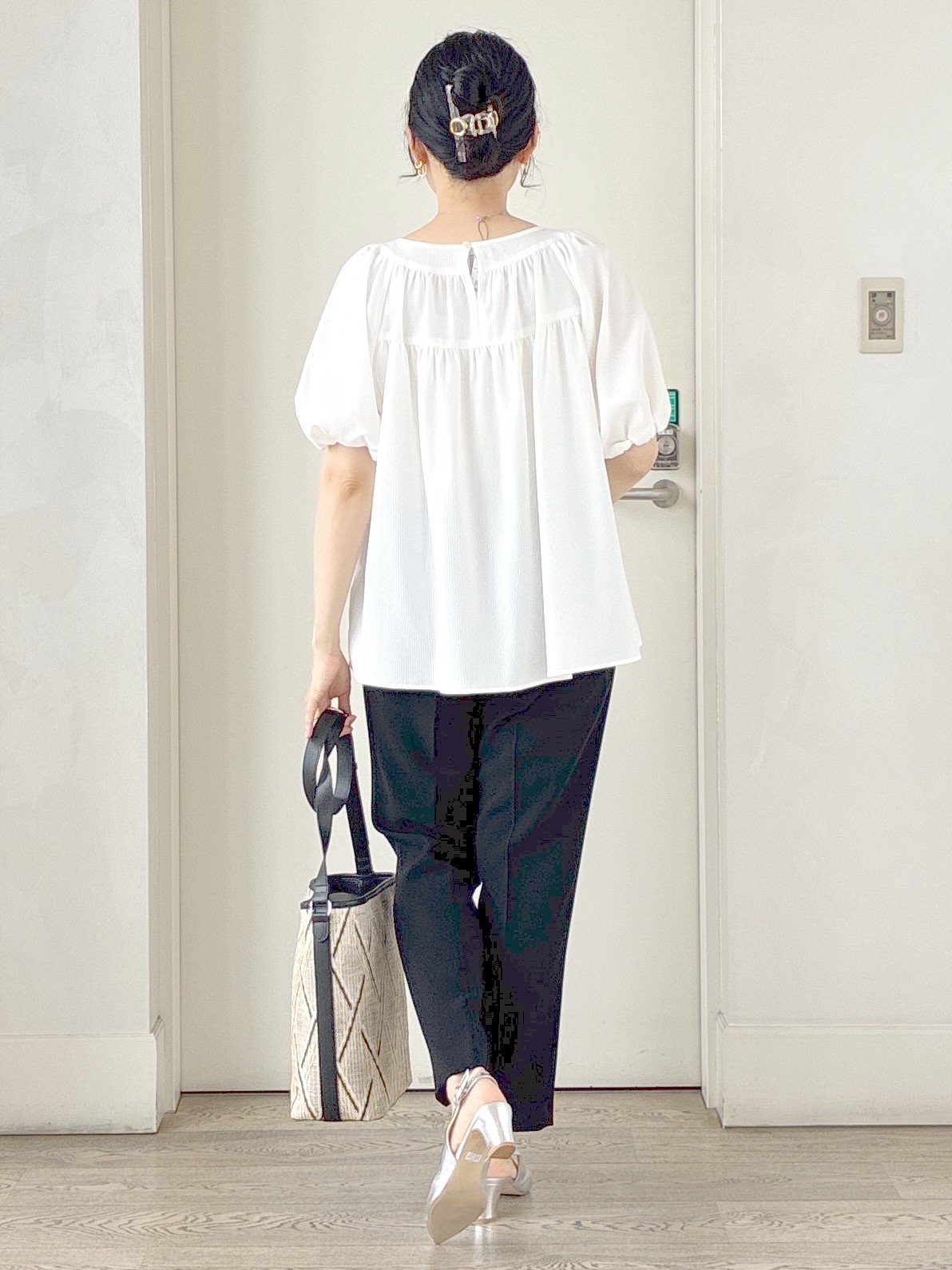  beni_gingerさんの「Reflect｜ギャザーデザインブラウス」を使ったコーディネート