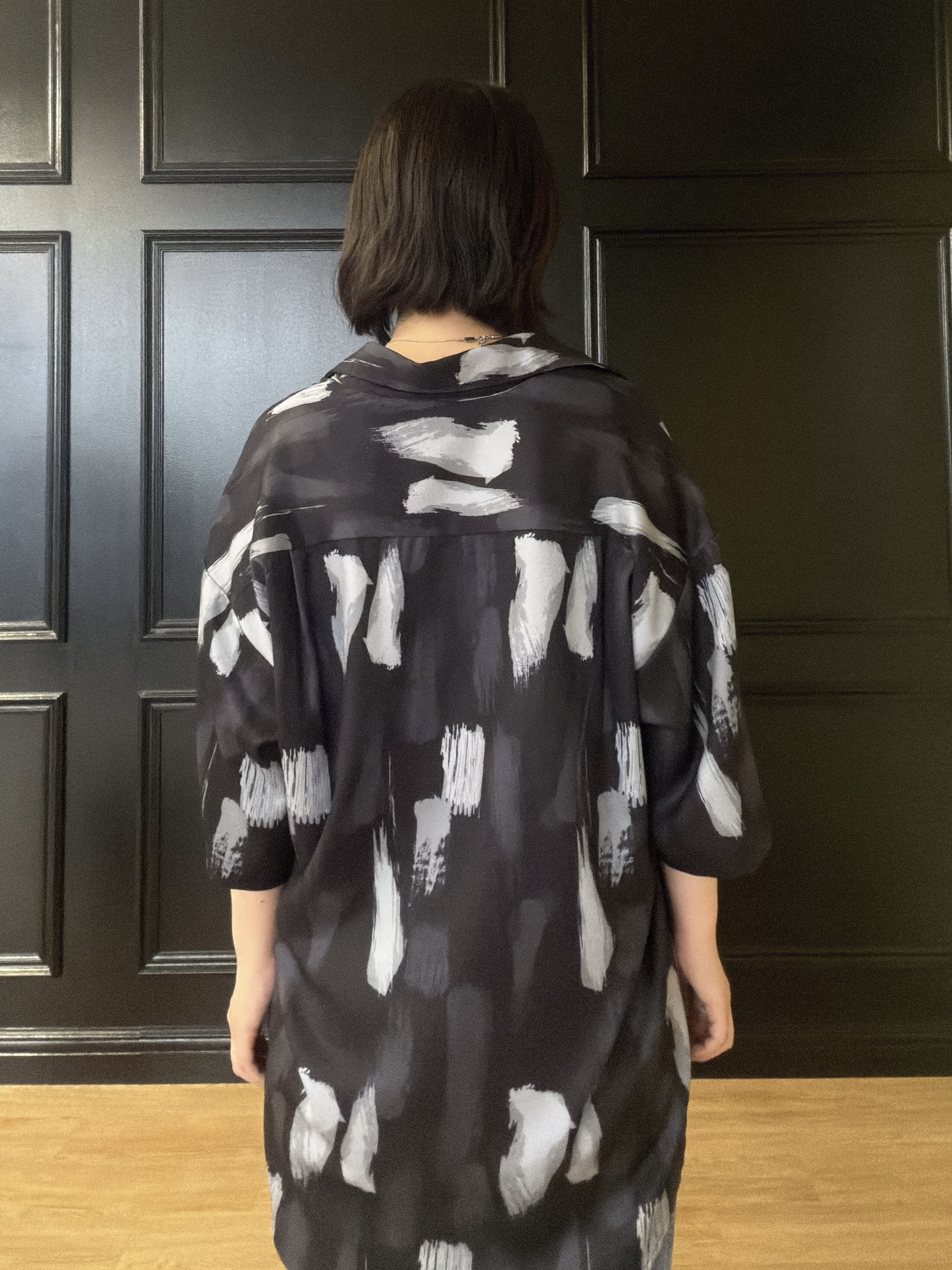 abeさんの「tk.TAKEO KIKUCHI｜【人気商品！】カラースイッチハーフジップポロ／ドロップショルダー／ポロシャツ／ドライタッチ」を使ったコーディネート