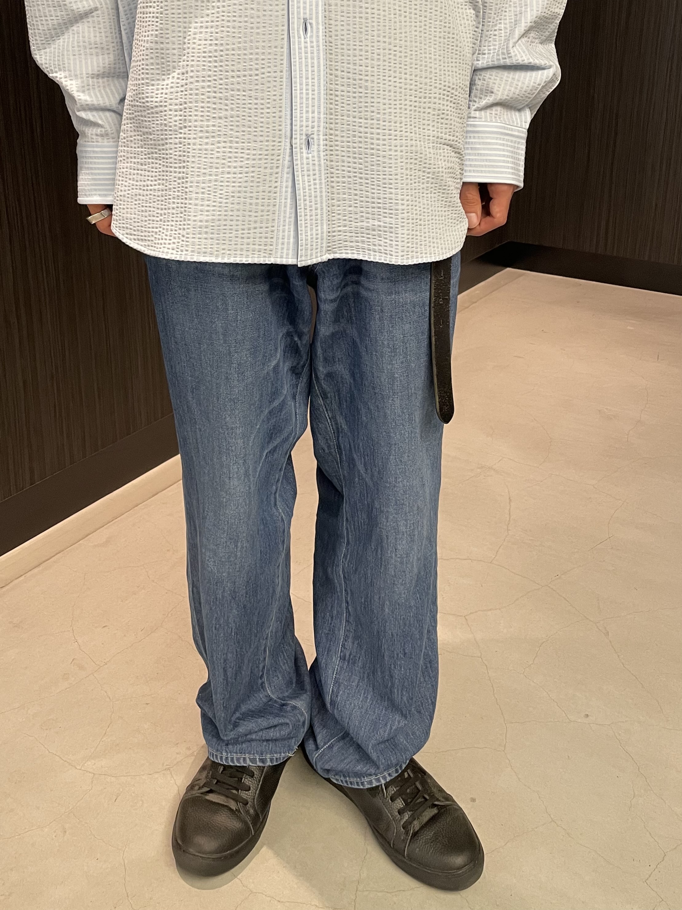 Okdさんの「TAKEO KIKUCHI｜【接触冷感】アイスクリアコットン Tシャツ」を使ったコーディネート