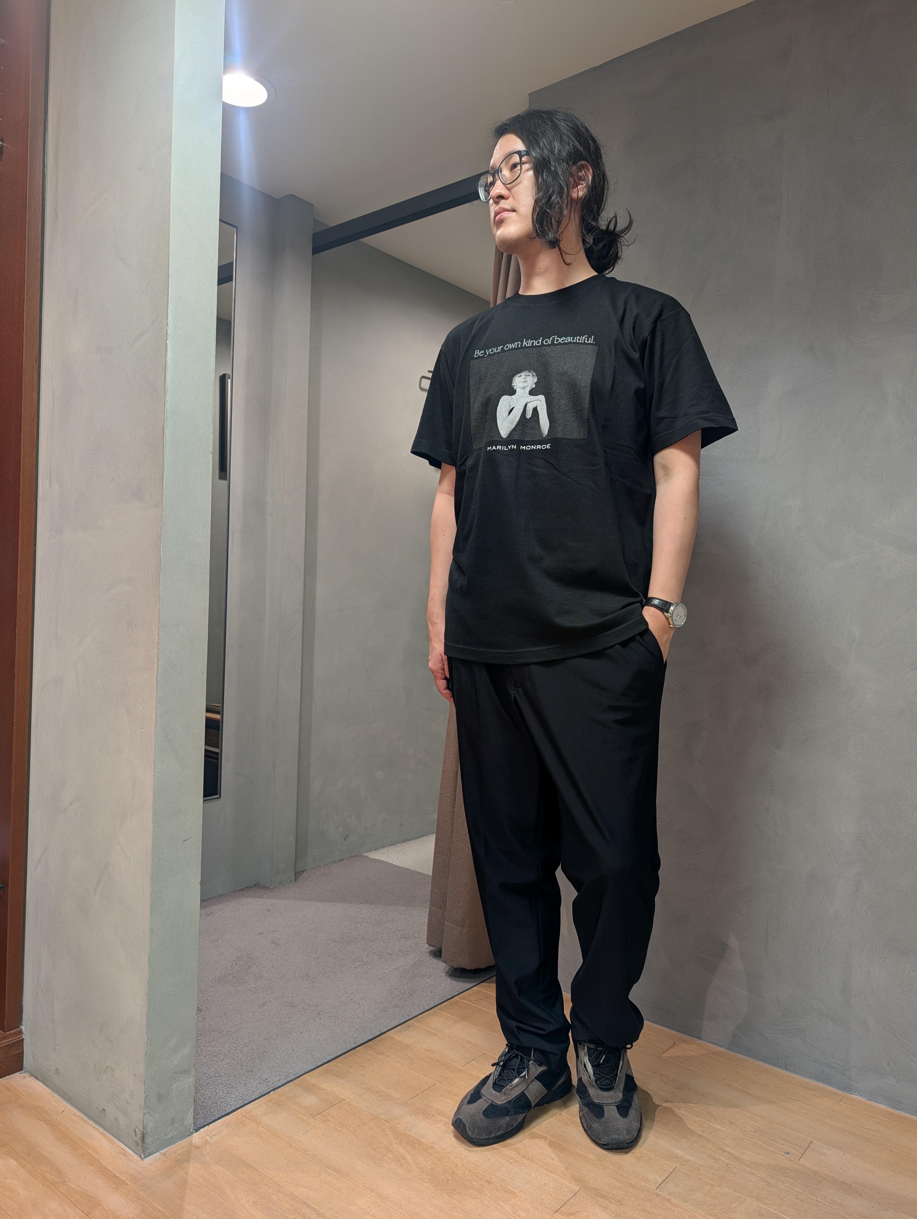 yasuさんの「TAKEO KIKUCHI｜【BOWLER HAT LABEL】ボーラーハットウォーカー刺繍 ボタンダウンシャツ」を使ったコーディネート