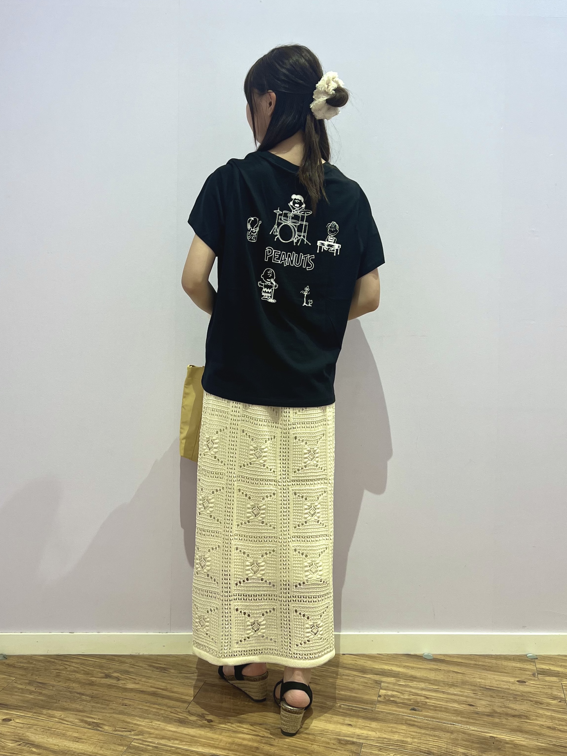 Ricoさんの「SHOO･LA･RUE｜【PEANUTS】ひんやりプリントTシャツ」を使ったコーディネート