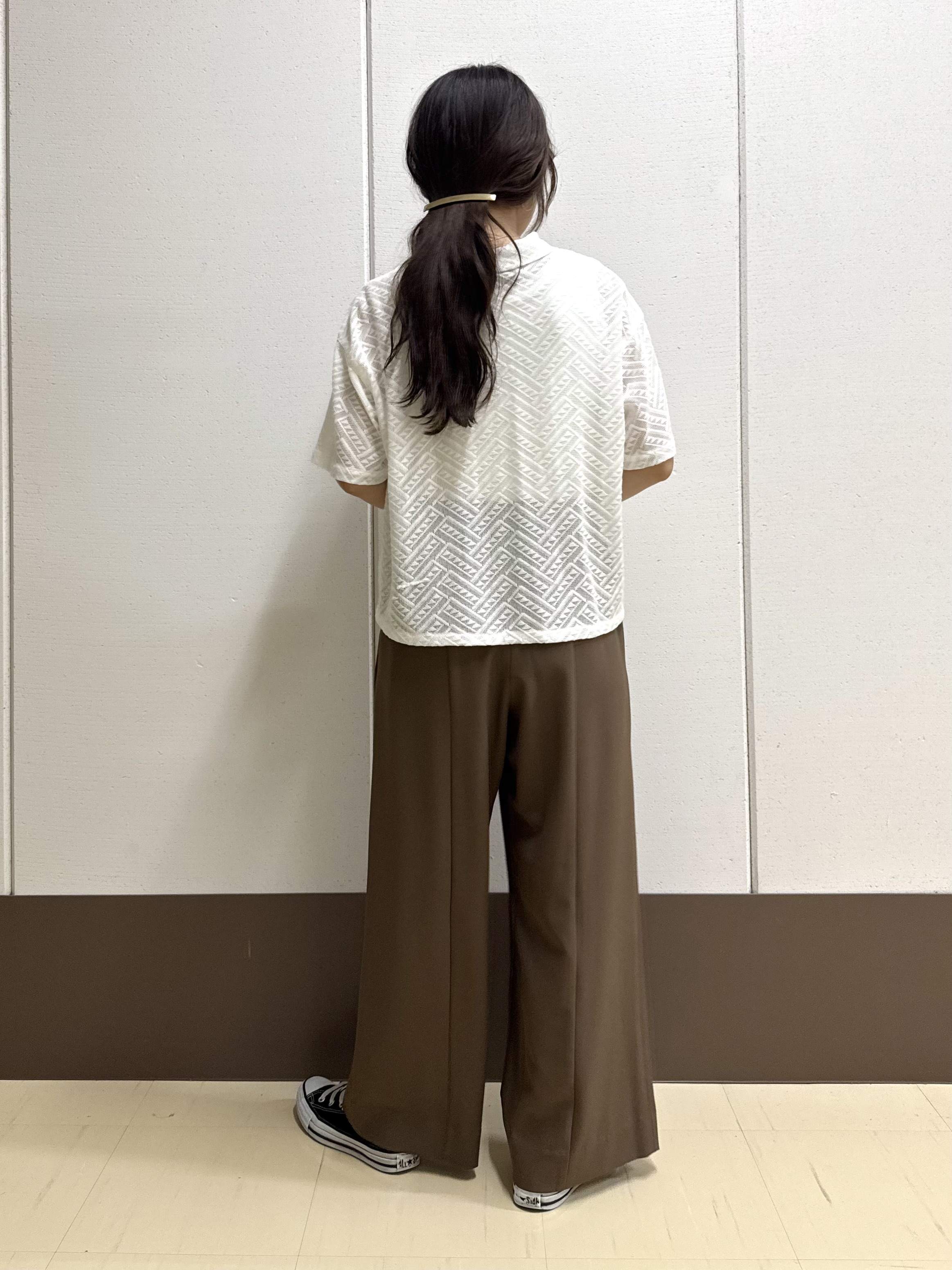 mamiさんの「INDIVI｜【洗える／前後2WAY】インナータンクトップ」を使ったコーディネート