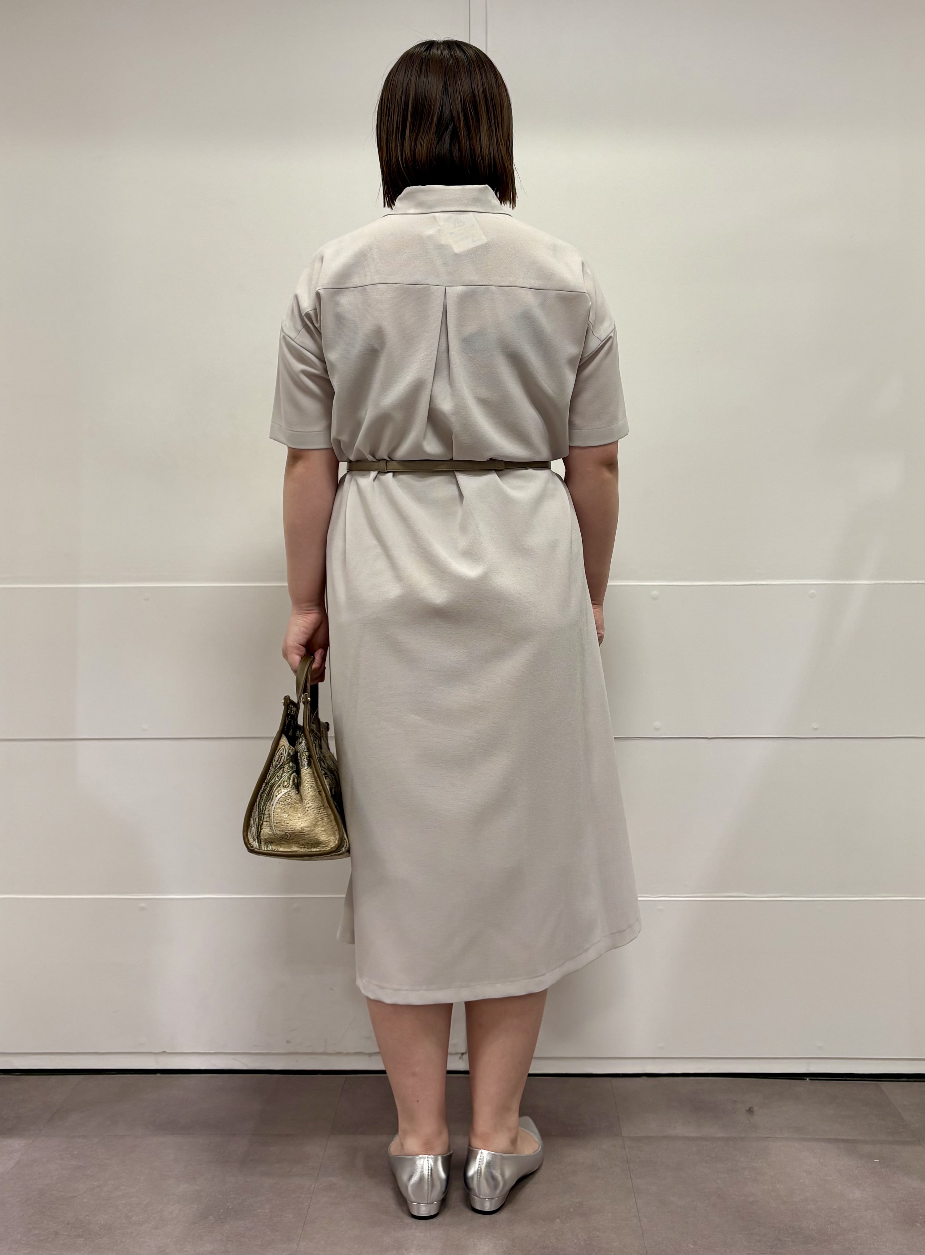 MIさんの「UNTITLED｜【UVカット/接触冷感/通気性】エアリークールワンピース」を使ったコーディネート