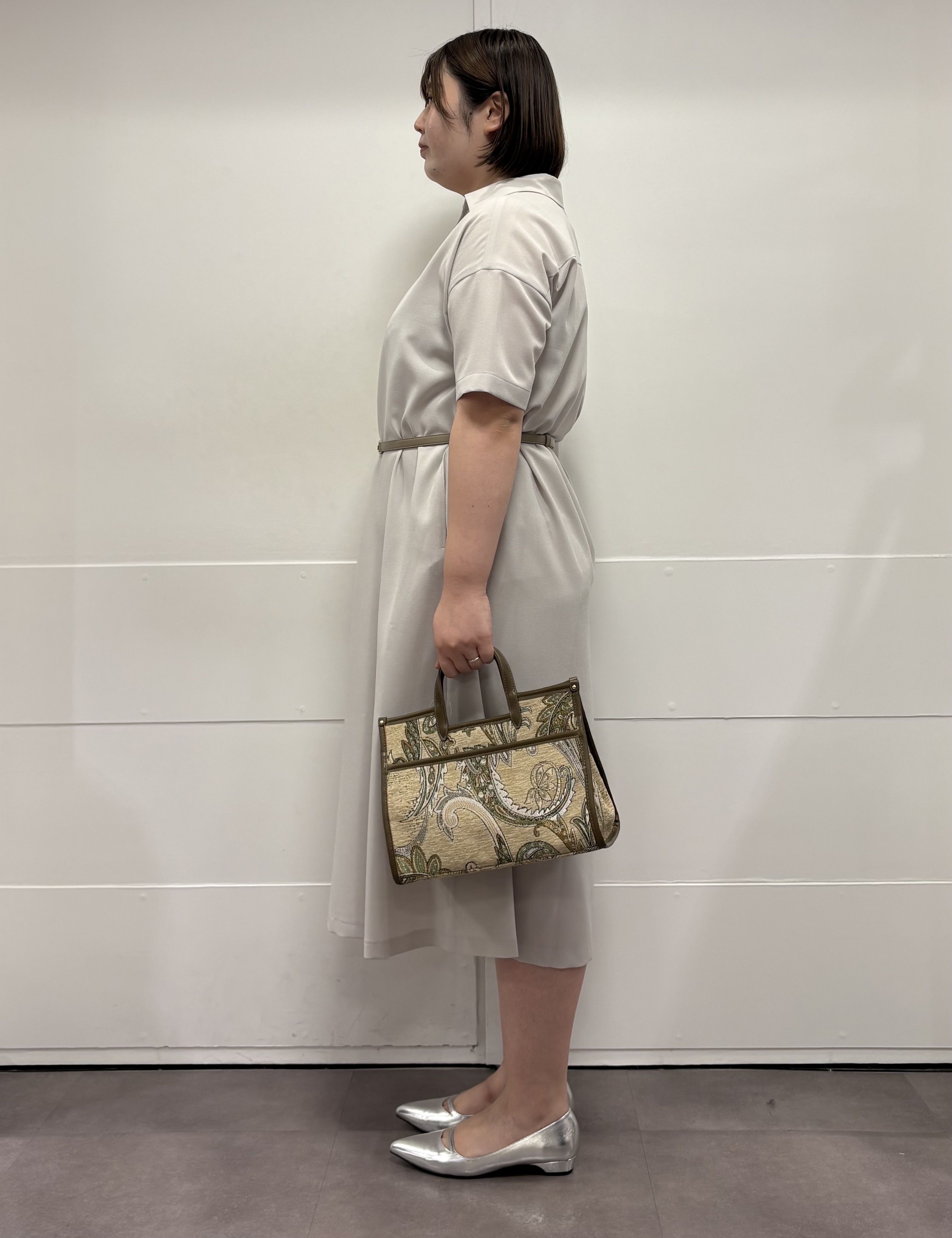 MIさんの「UNTITLED｜【UVカット/接触冷感/通気性】エアリークールワンピース」を使ったコーディネート