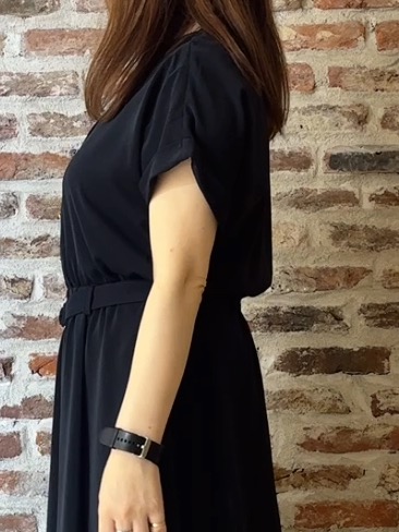 tokiさんの「THE SHOP TK｜【M-XL/ひんやり/遮熱】やみつきになる とろみスキッパーワンピース」を使ったコーディネート