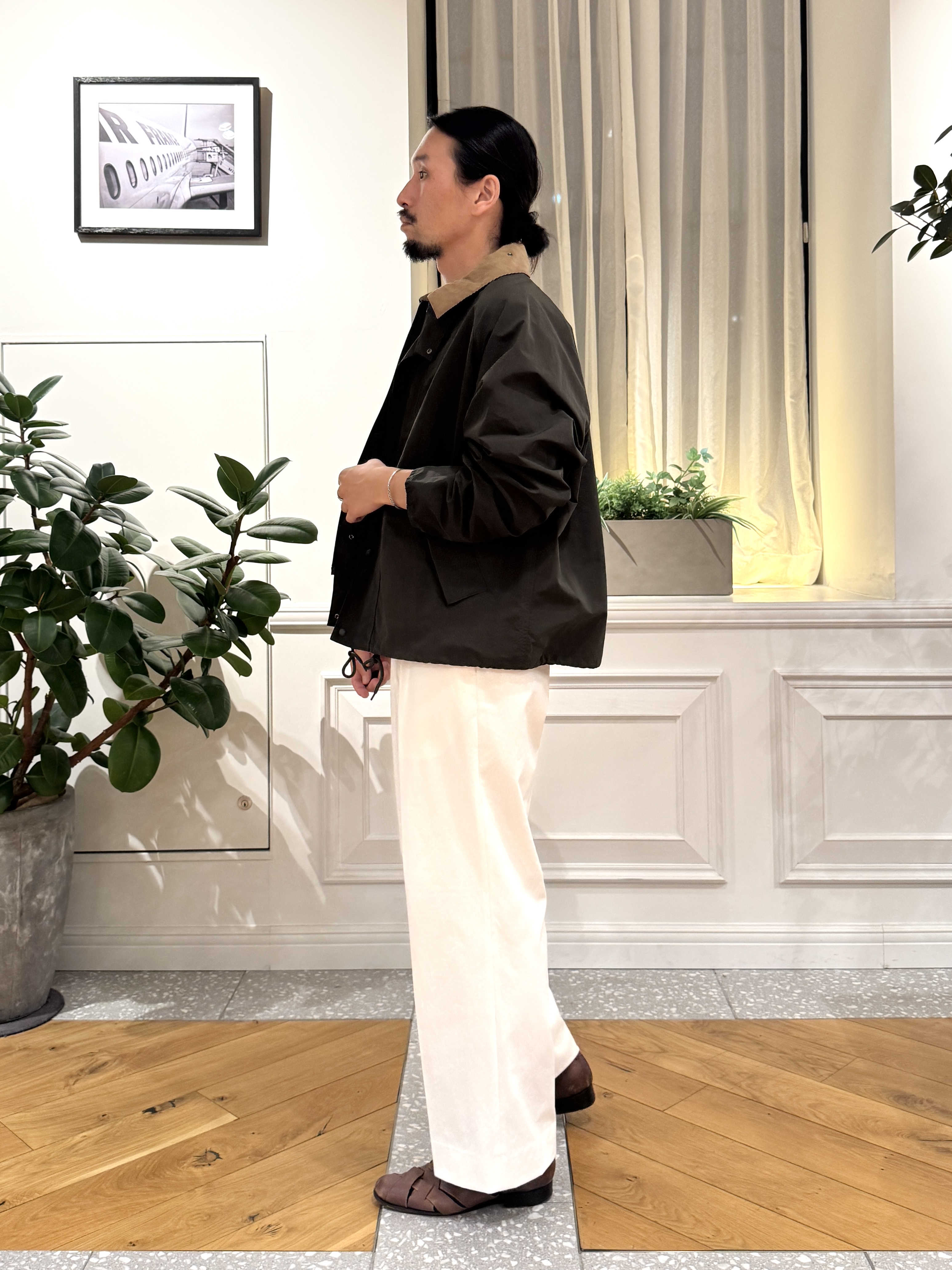 kawarataniさんの「DRESSTERIOR｜barbour（バブアー）Transport｜ジャケット」を使ったコーディネート